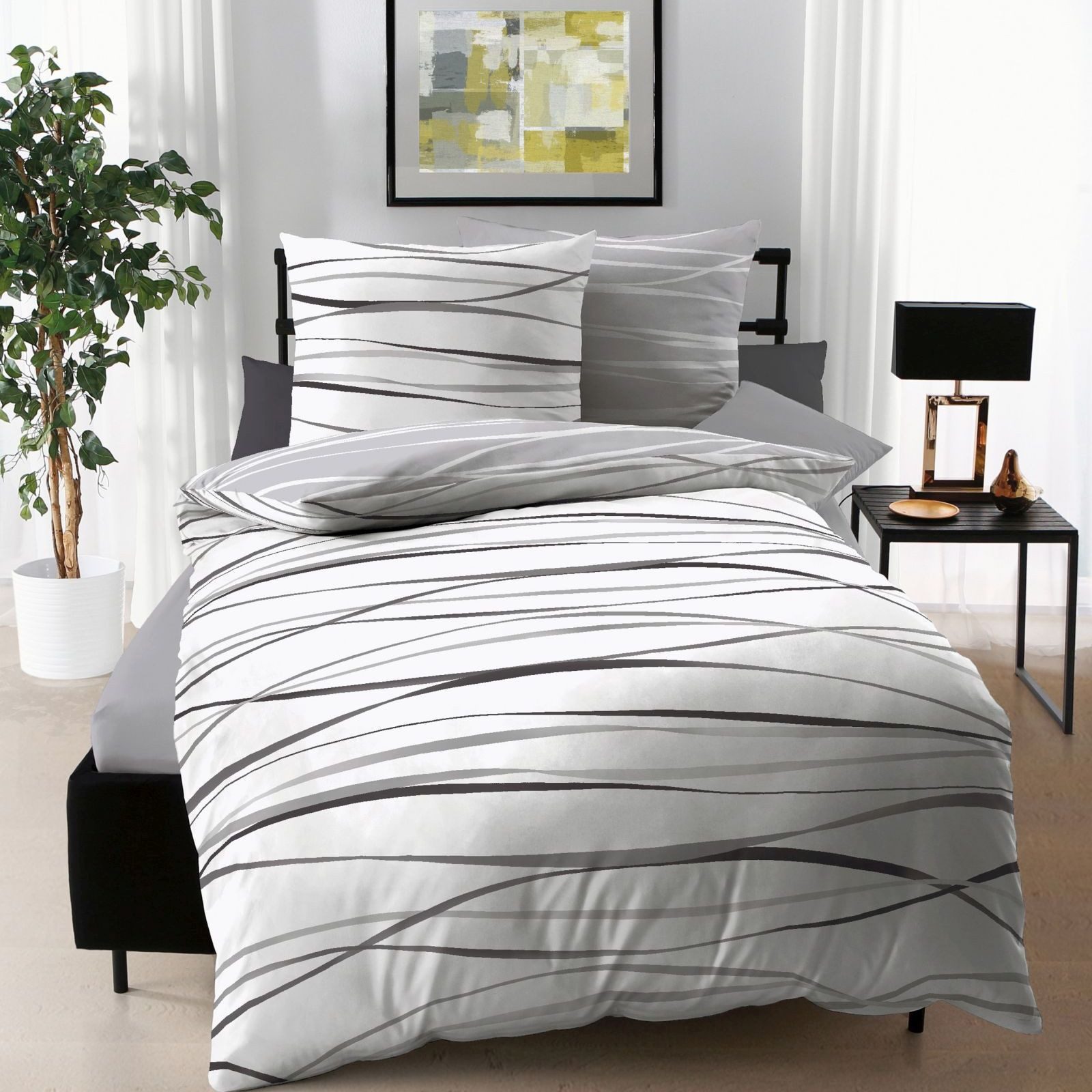 Kaeppel Bettwäsche Motion, Mako-Satin, 2 teilig