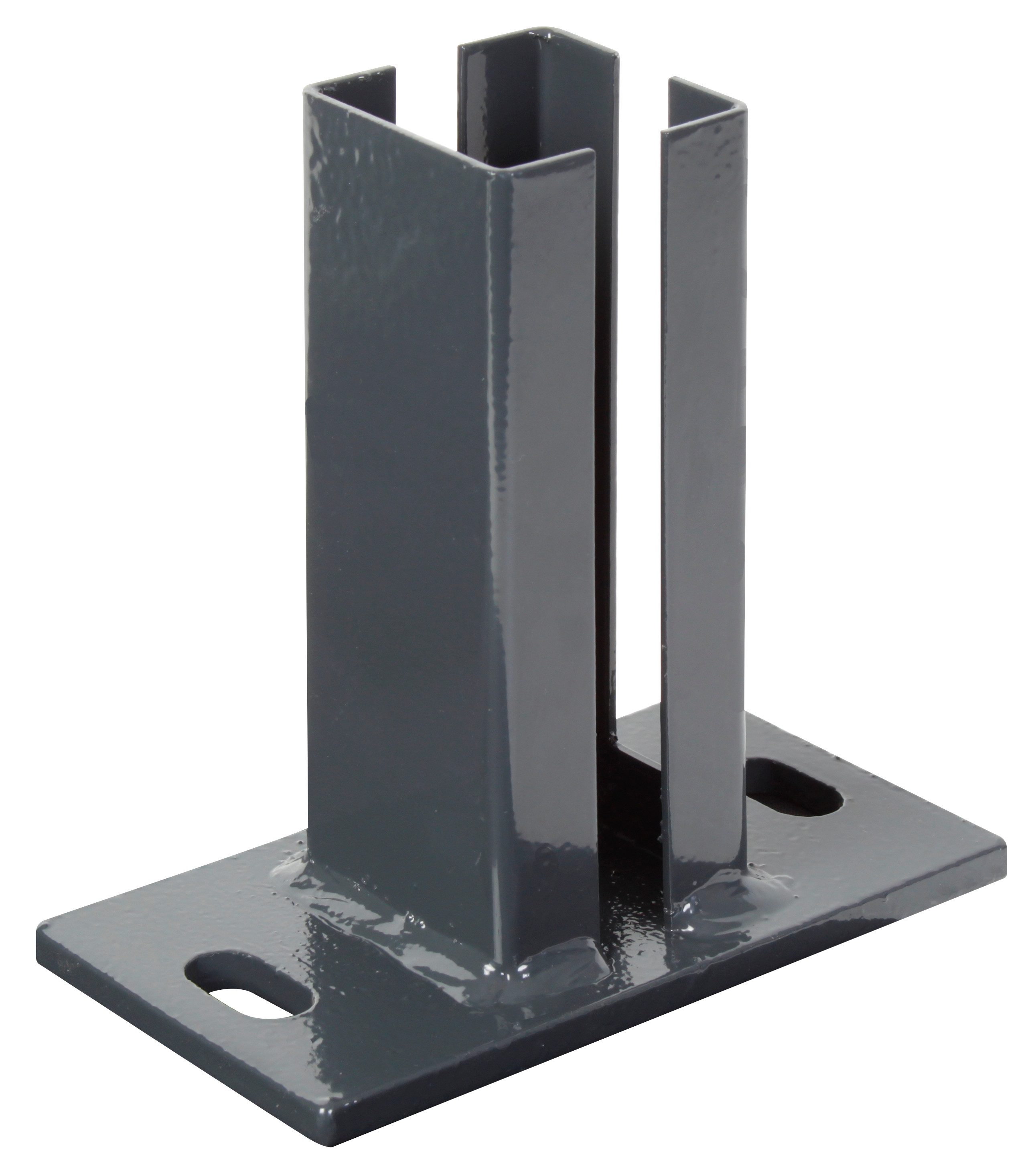 Alberts Zaun Pfostenträger f.DSTM-EckPF 60x60,anthr, 685447 günstig online kaufen