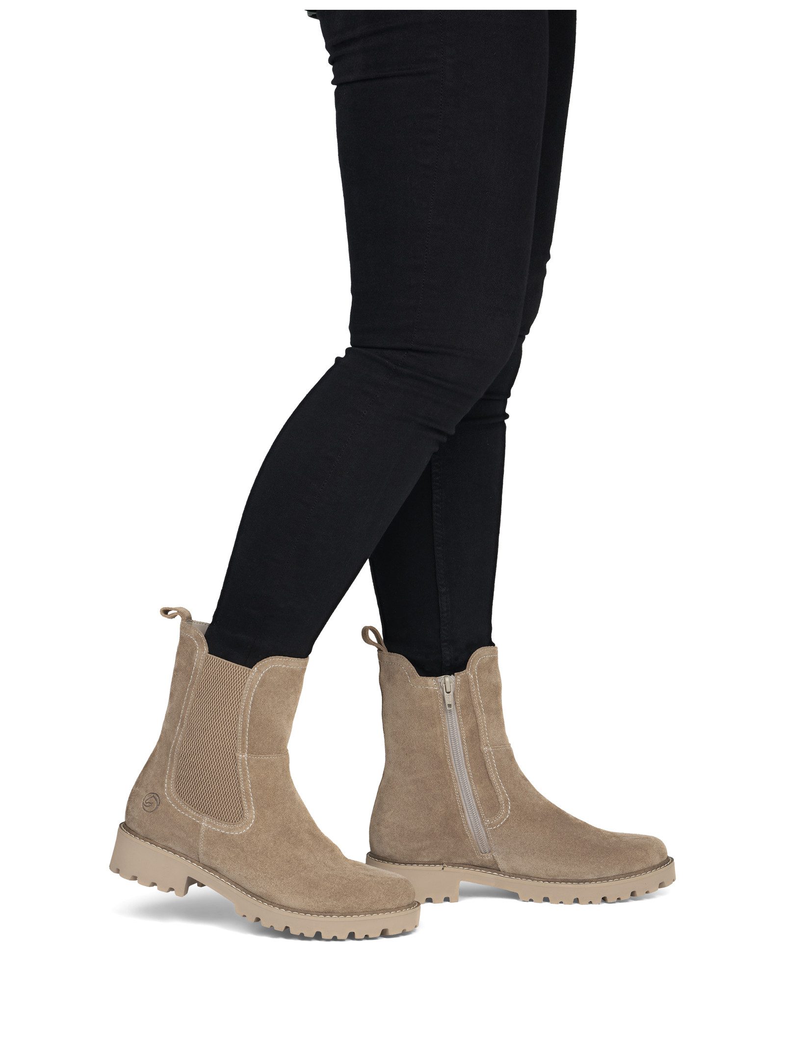 Remonte Stiefelette Veloursleder . Stiefelette (1-tlg)