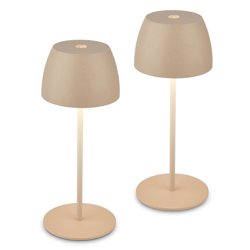 Briloner Leuchten Tischleuchte 2x LED Akku günstig online kaufen