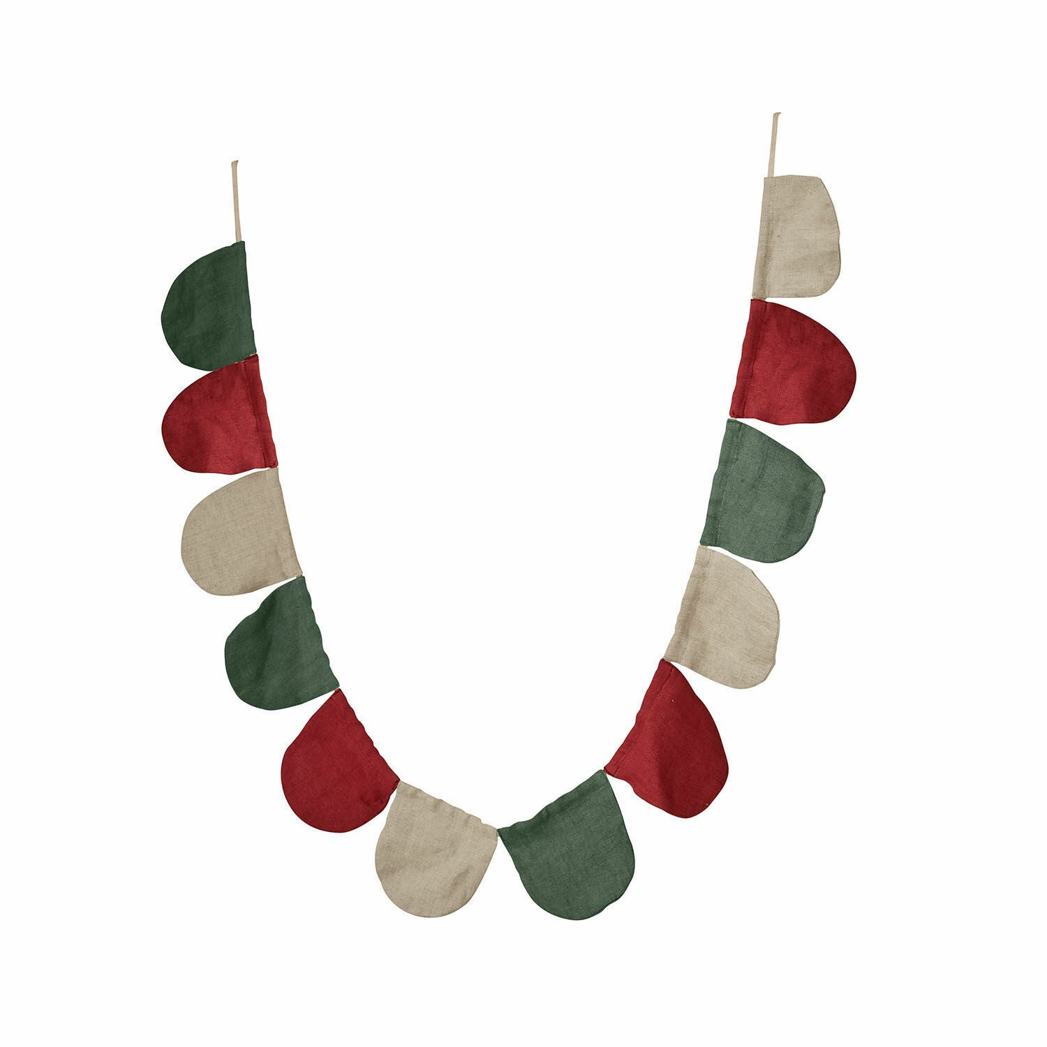 Mirabeau Wimpelkette Wimpelgirlande Eirun rot/grün