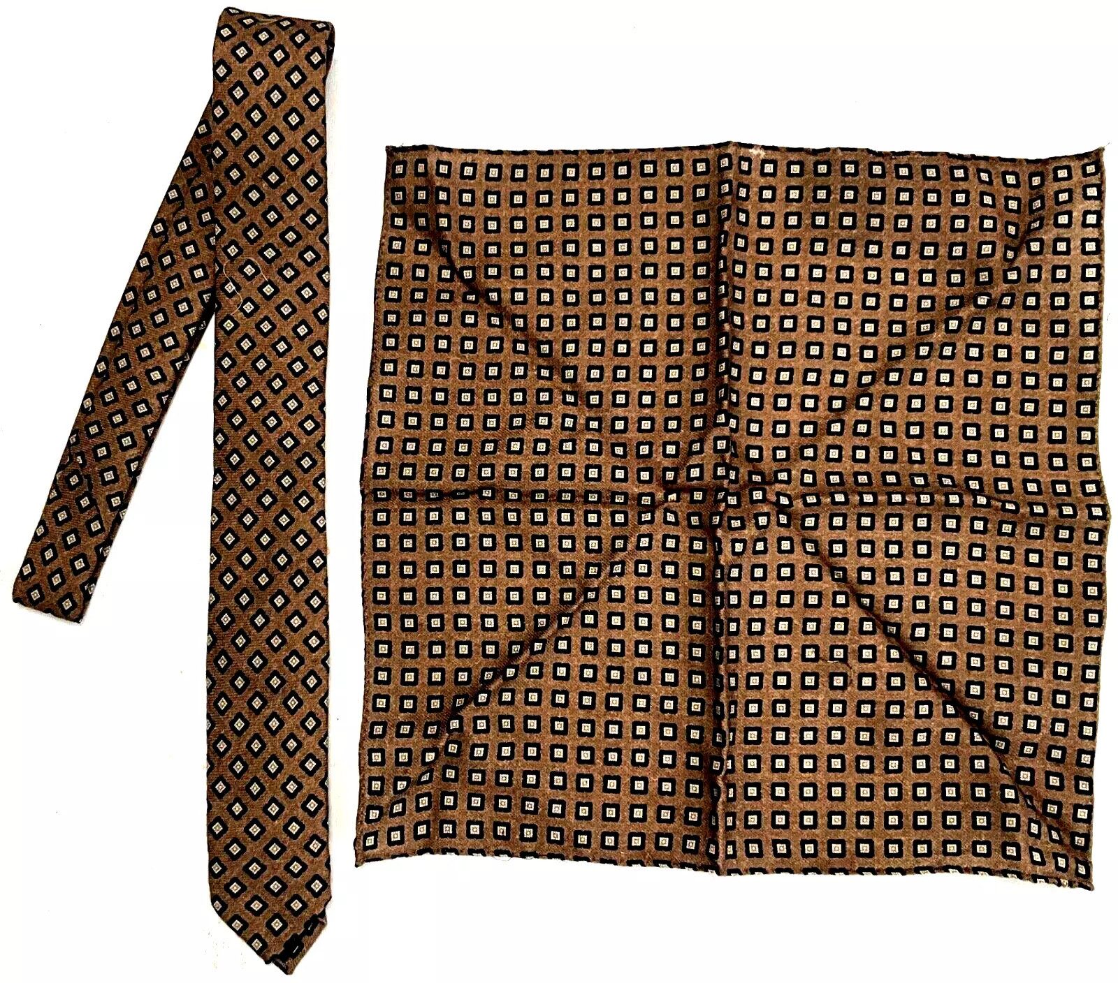 Corneliani Krawatte CC Corneliani Collection Herren krawatte und Einstecktuch Set. Wolle Krawatten