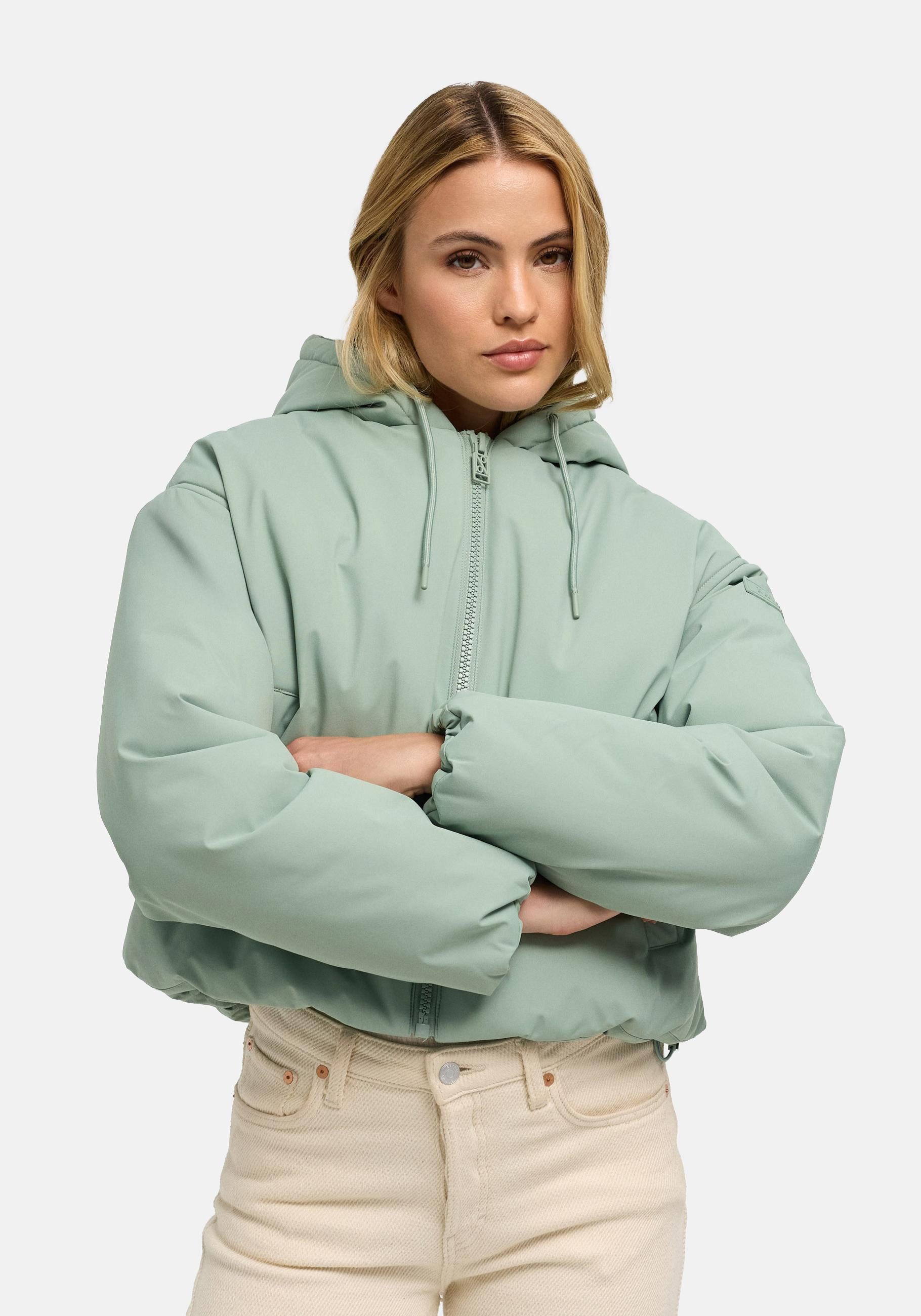 Navahoo Winterjacke Biscuitaa 14 Kurze warme Damenjacke