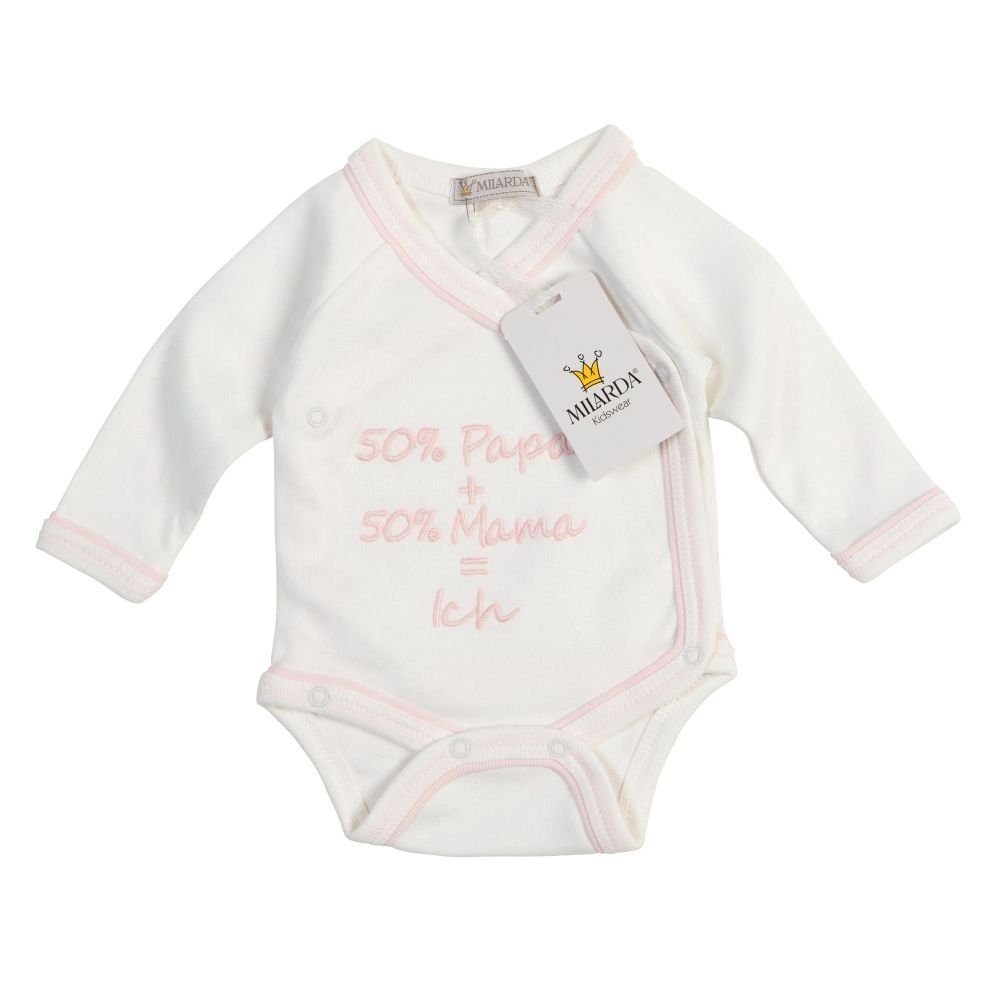 Milarda Kidswear Langarmwickelbody