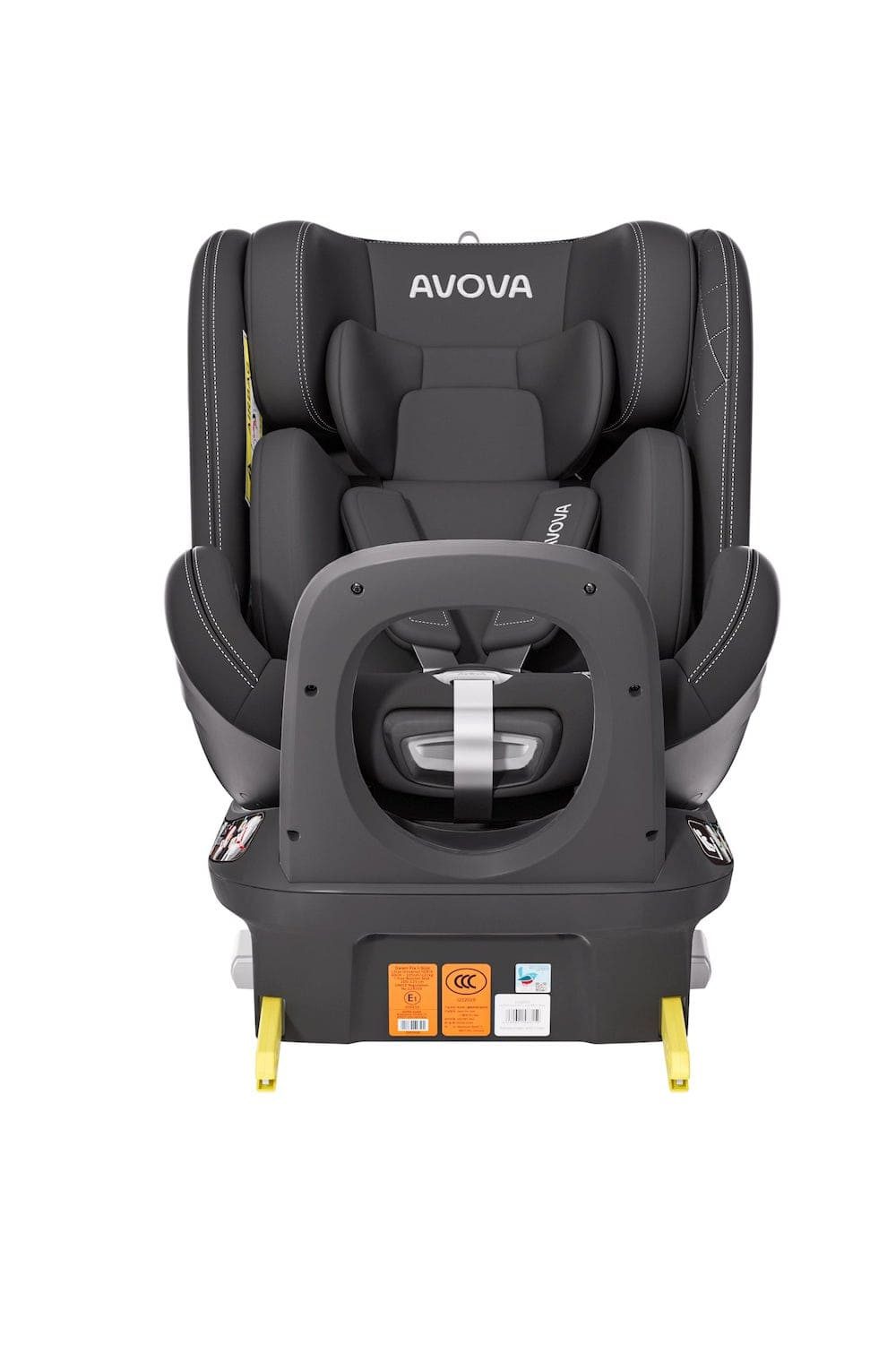 Avova Autokindersitz Swan-Fix I-Size Reboard Kindersitz, ab Geburt bis ca. 7 Jahre / 0 - 25 kg / 40-125 cm