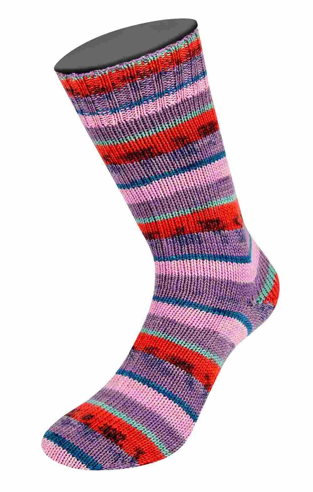 LANA GROSSA MEILENWEIT 100 MERINO EXTRAFINE ALTO Häkelwolle, 420 m (besonders weiche Sockenwolle mit Merino)