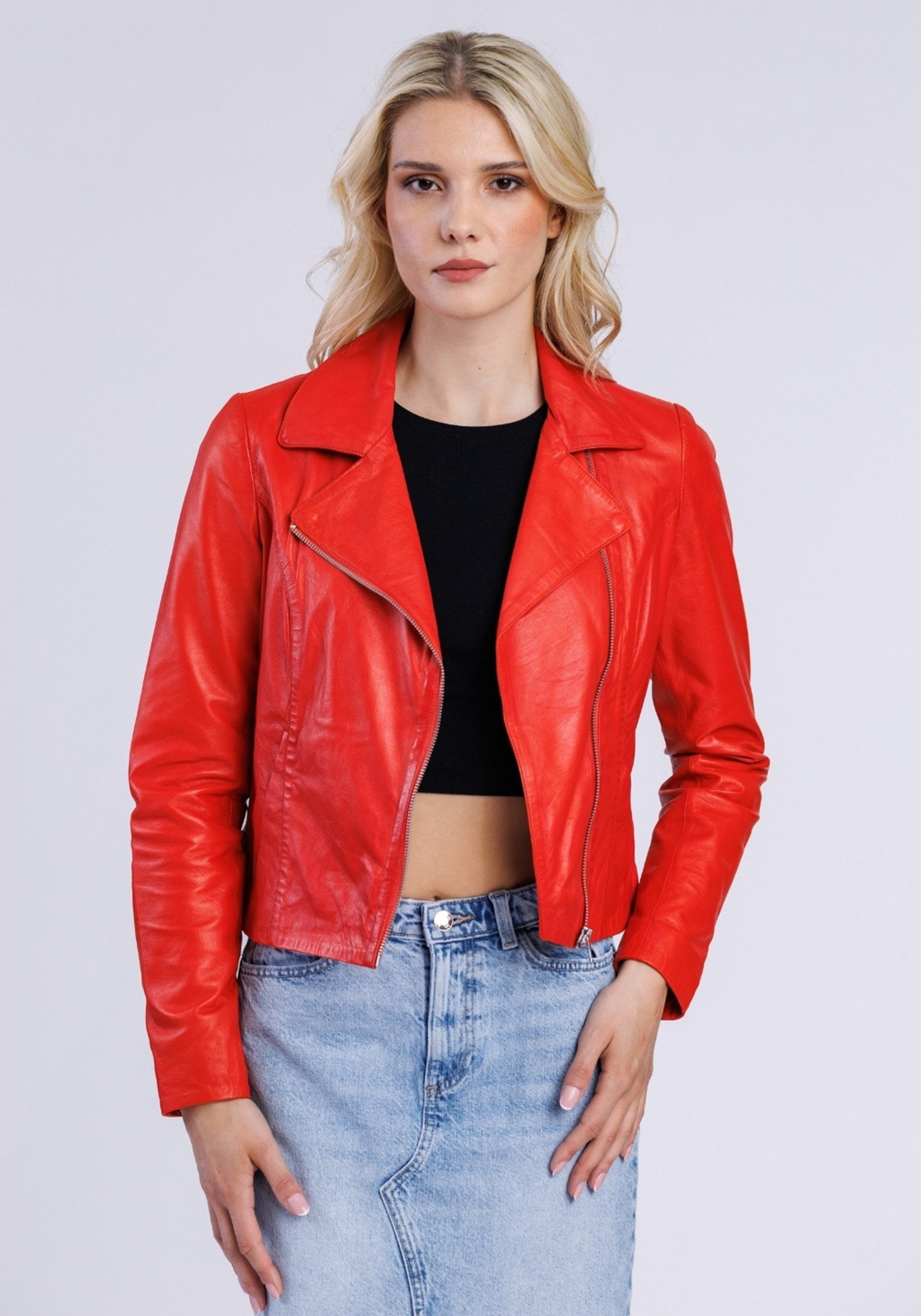Freaky Nation Lederjacke Lederjacke-FN