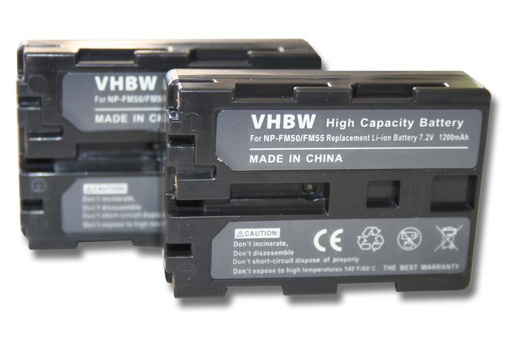 vhbw kompatibel mit Trotec IC120, IC60, IC100, IC80 Kamera-Akku Li-Ion 1400 mAh (7,4 V)