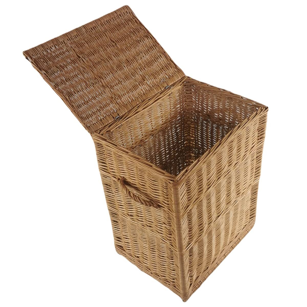 natuleo by pokuc Wäschetruhe Rechteckiger Wiedekorb 40x30x50 cm Truhe Wäsch günstig online kaufen