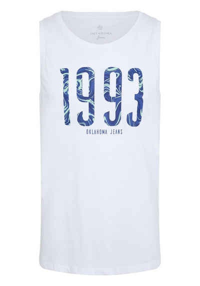 Oklahoma Jeans Tanktop mit 1993-Print