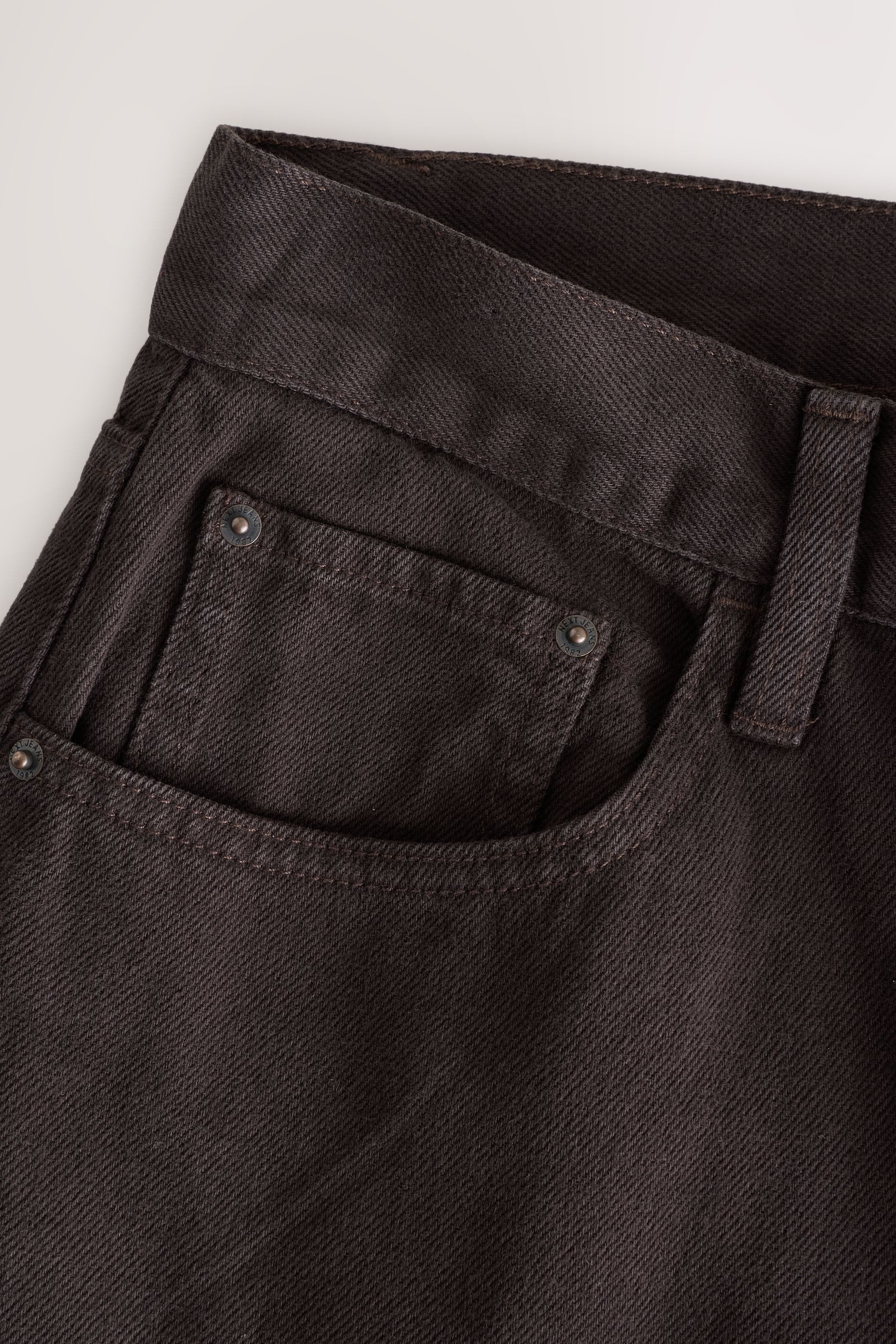 Next Weite Jeans Jeans mit mittelhohem Bund und weitem Bein (1-tlg)