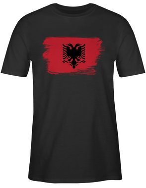 Shirtracer T-Shirt Albanien Albanija 2024 Fussball EM Fanartikel