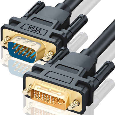 Retoo 1.4m DVI-D Verbindungskabel 24+1 Dual-Link DVI-D auf DVI-D Vergoldet Video-Kabel, VGA, DVI-D