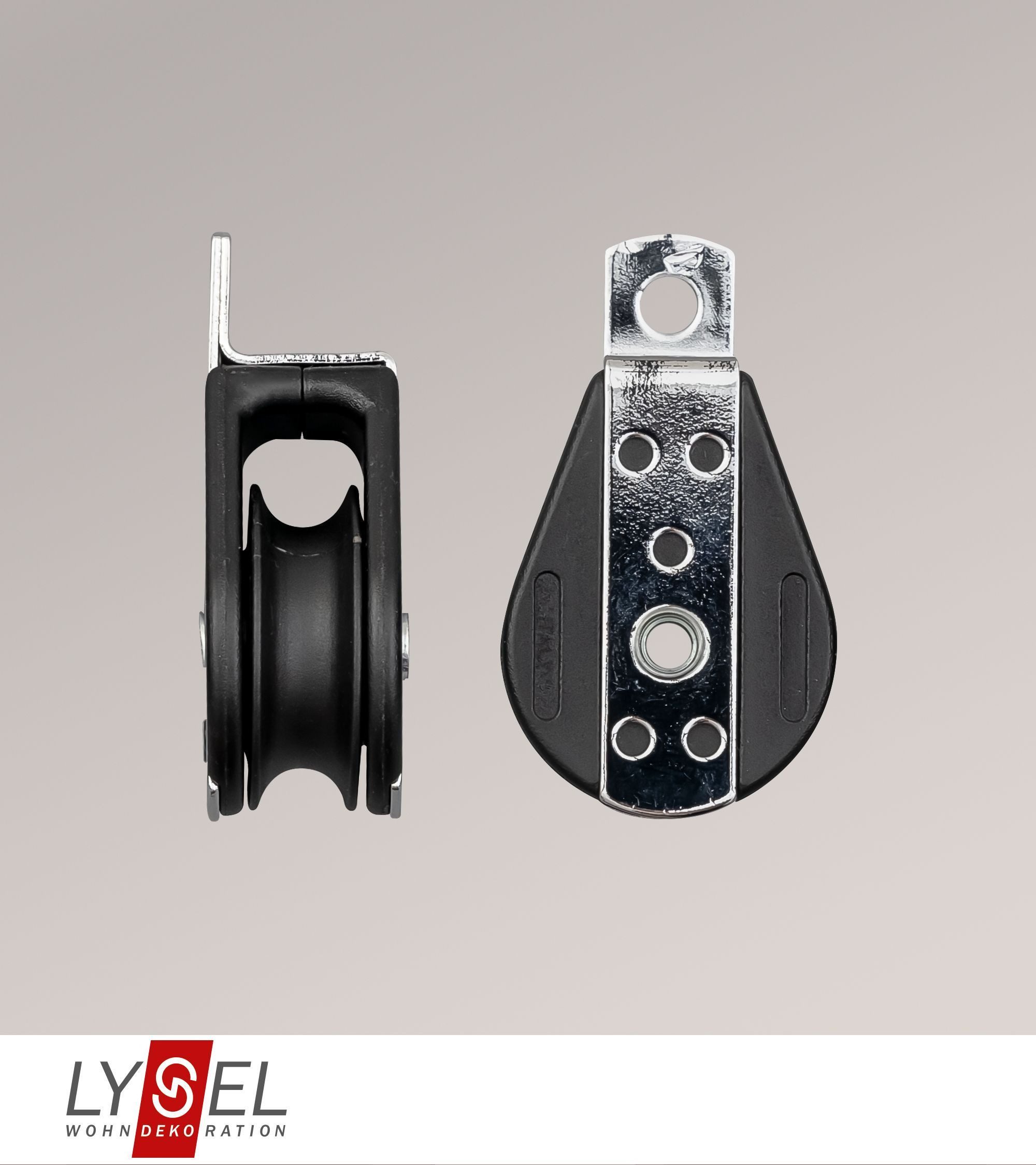 LYSEL® Seilspannsonnensegel SET Seilzugsystem, H 14m