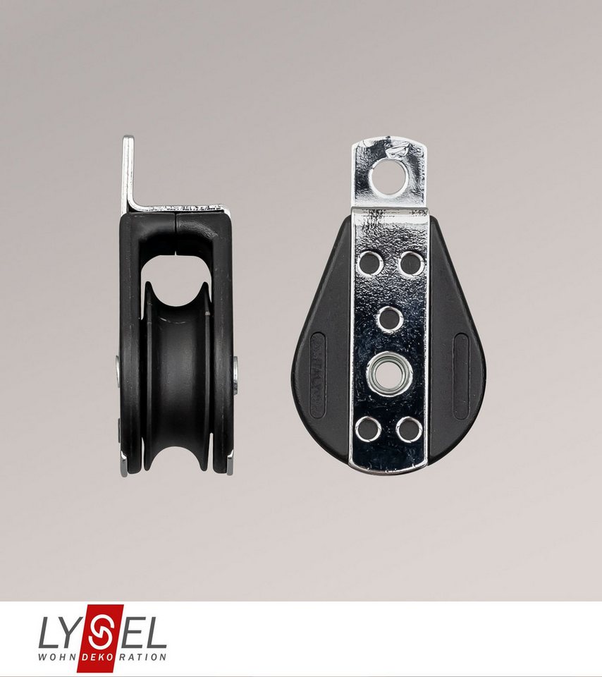 Thumbnail - LYSEL® Seilspannsonnensegel SET Seilzugsystem, H 14m