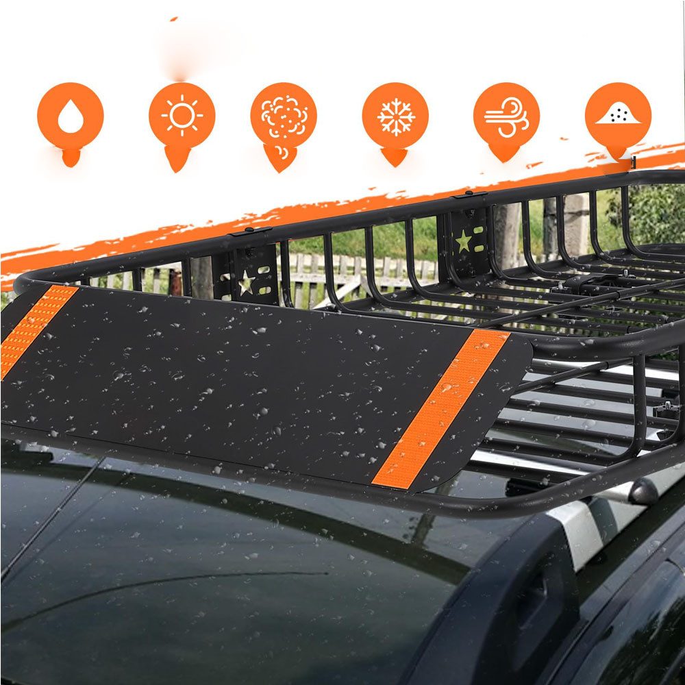GarveeMore Dachträger Heavy-Duty Dach Rack 200-lb Kapazität für SUVs Lkw und Jeeps