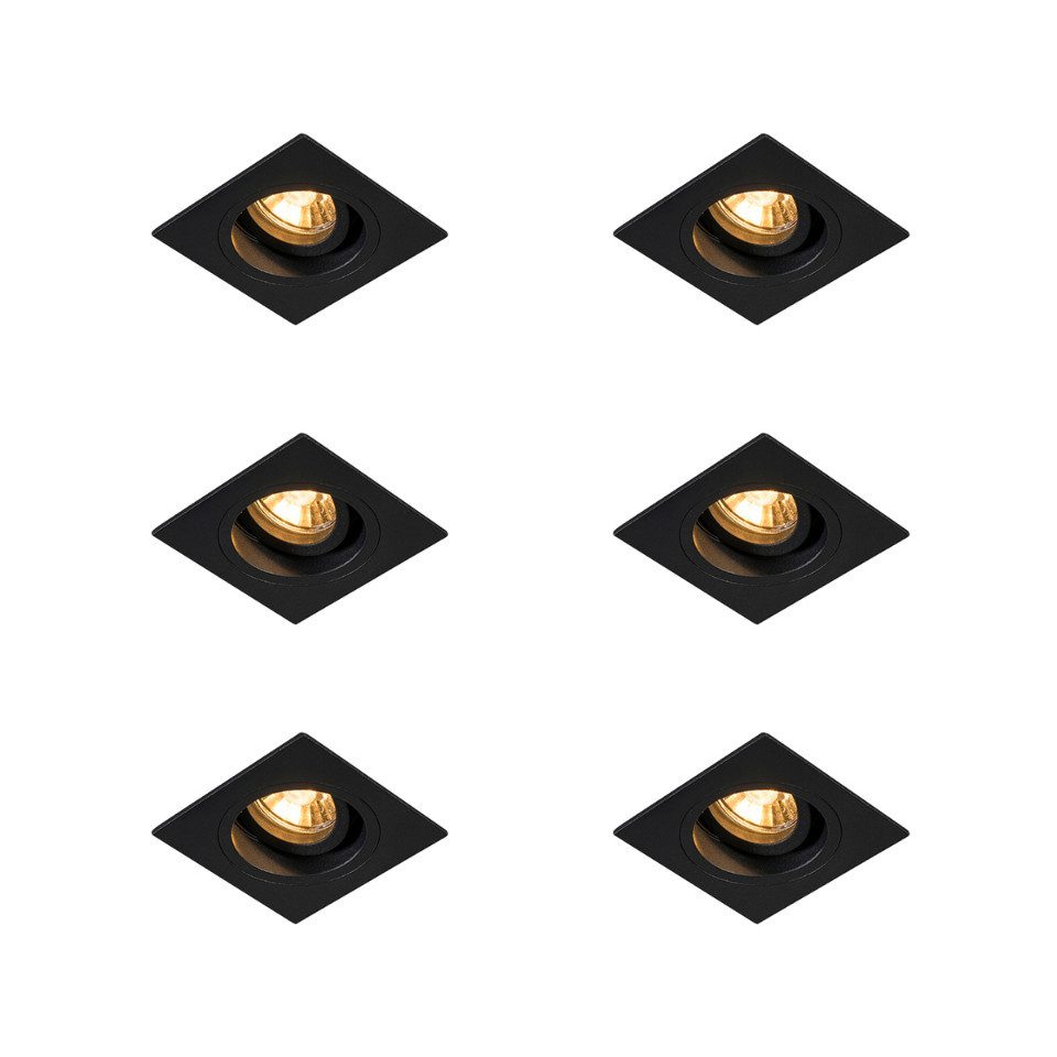 Qazqa LED Einbaustrahler 92704, ohne Leuchtmittel, Neutralweiß
