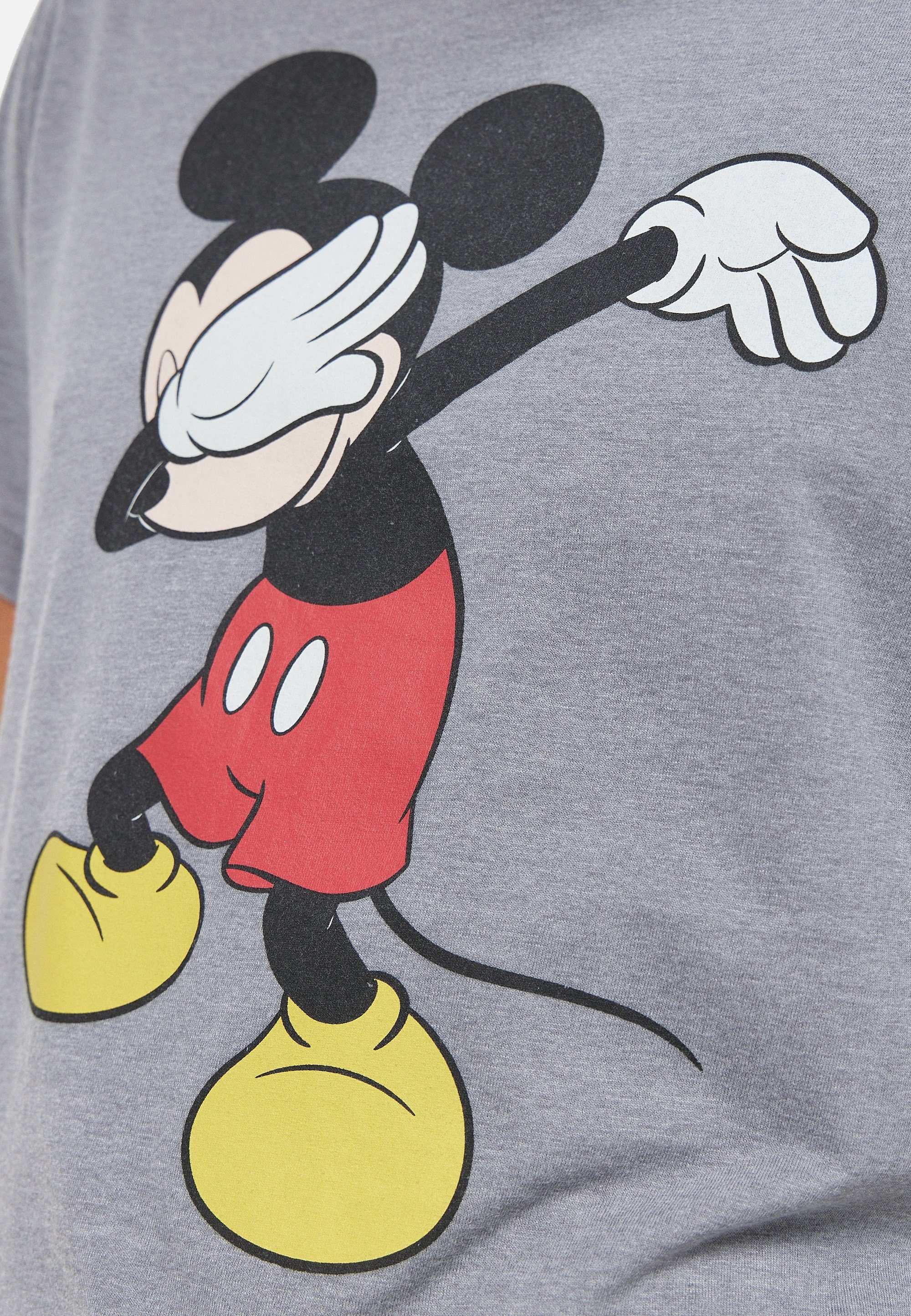 Mouse Mickey Grau T-Shirt Recovered Disney Dabbing