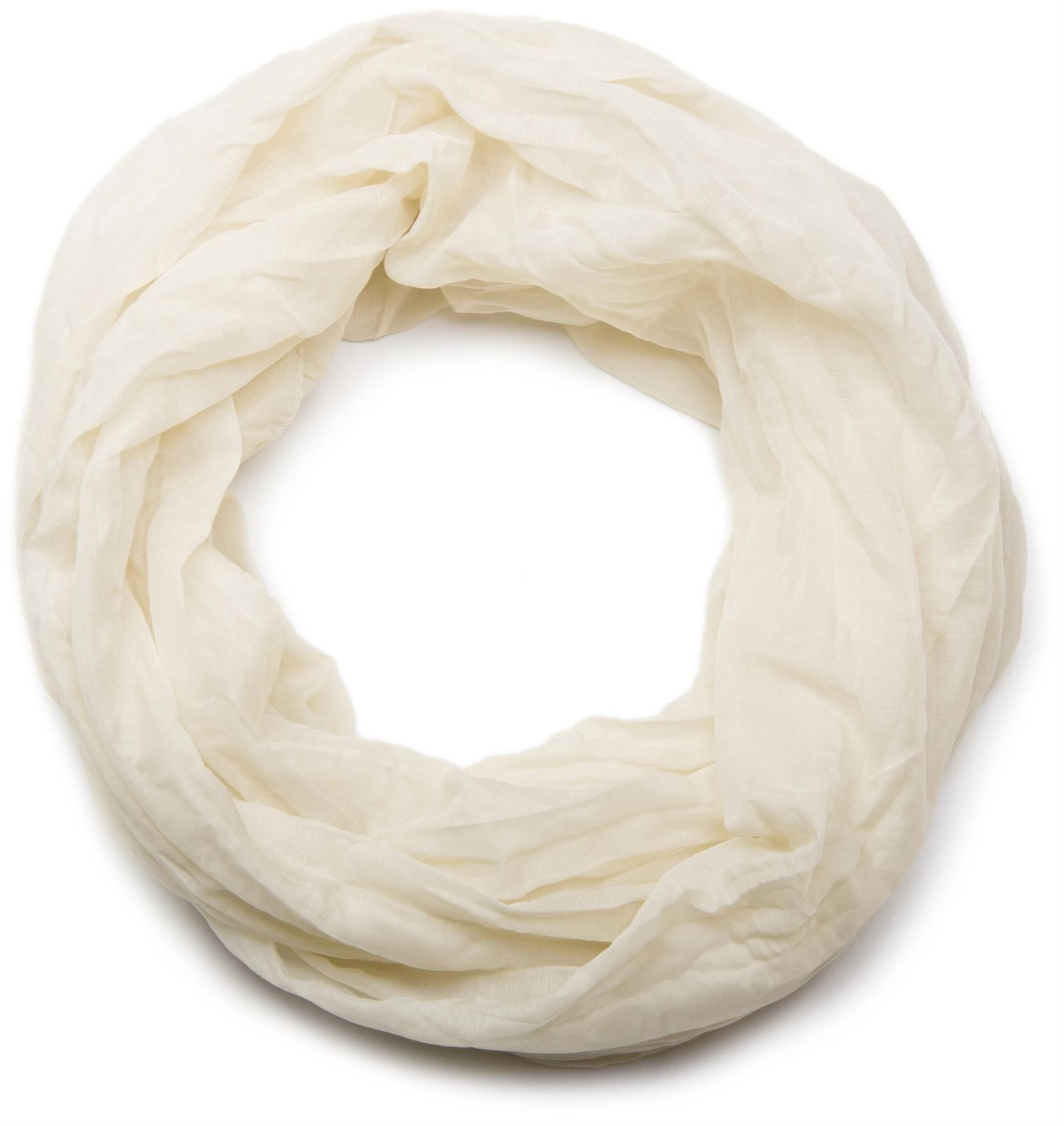 styleBREAKER Loop Seidiger unifarbener Loop, (1-St)