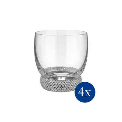 Villeroy & Boch Gläser-Set Octavie Whiskyglas, 4 Stück, Glas