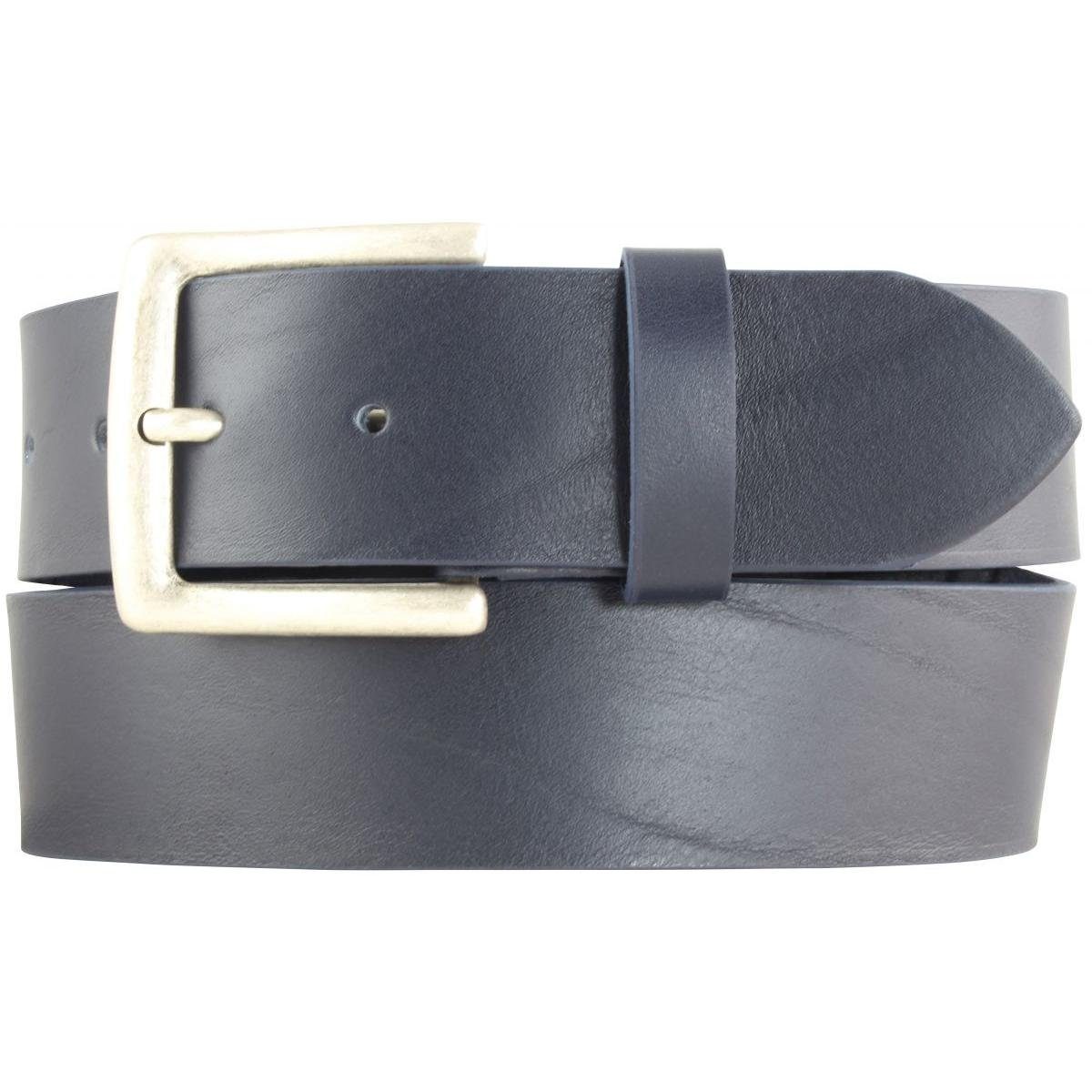 Ledergürtel Jeansgürtel aus Vollrindleder 4,5 cm - Leder-Gürtel für Herren 45mm -