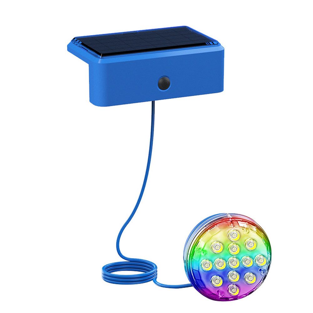 QUBEBU Pool-Lampe Solar LED Poollicht, RGB günstig online kaufen