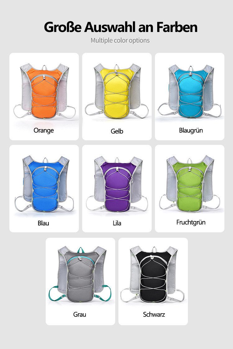 Jumpeak Trekkingrucksack Bergsteigen,Maschen,schnelltrocknend,verstellbar,Oxford-Stoff,Rucksack (Packung), atmungsaktiv,Vielseitiger Reise-Rucksack,wasserdicht,Sport Und Outdoor