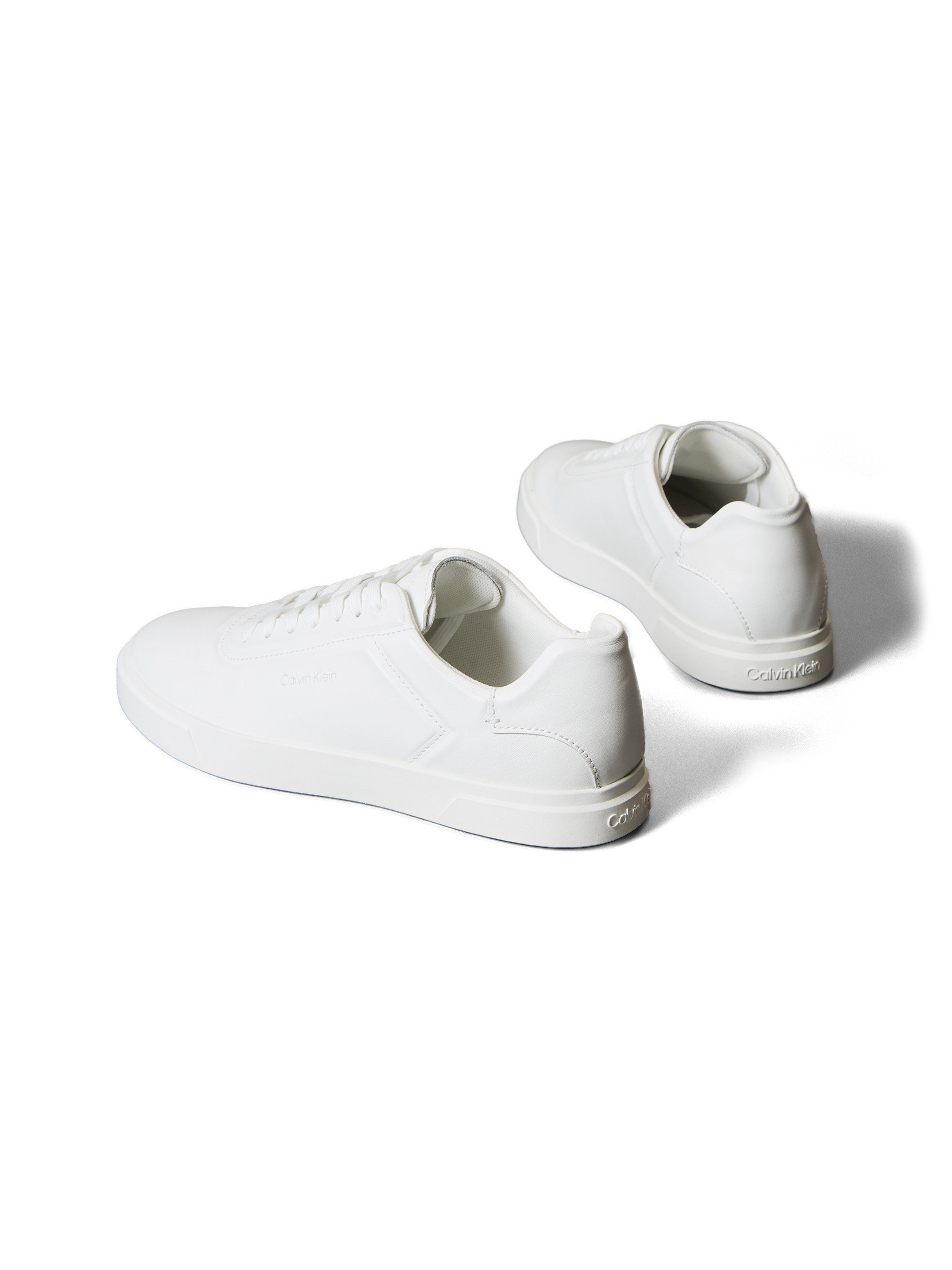 Calvin Klein LOW PRO CUPS LACEUP OXF HF LTH Sneaker Schnürschuh, Halbschuh, Freizeitschuh in monochromer Optik