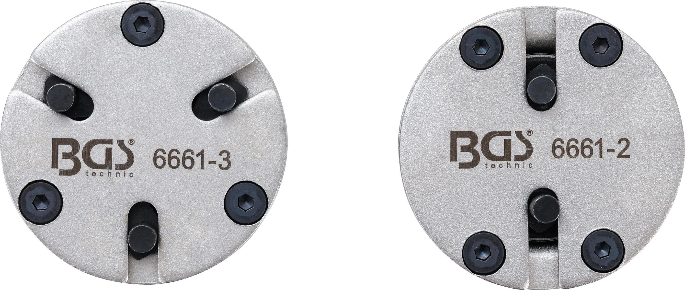 BGS technic Stiften, mit 2 3 Bremskolben-Rückstelladapter-Satz, Bremsscheibe & universal