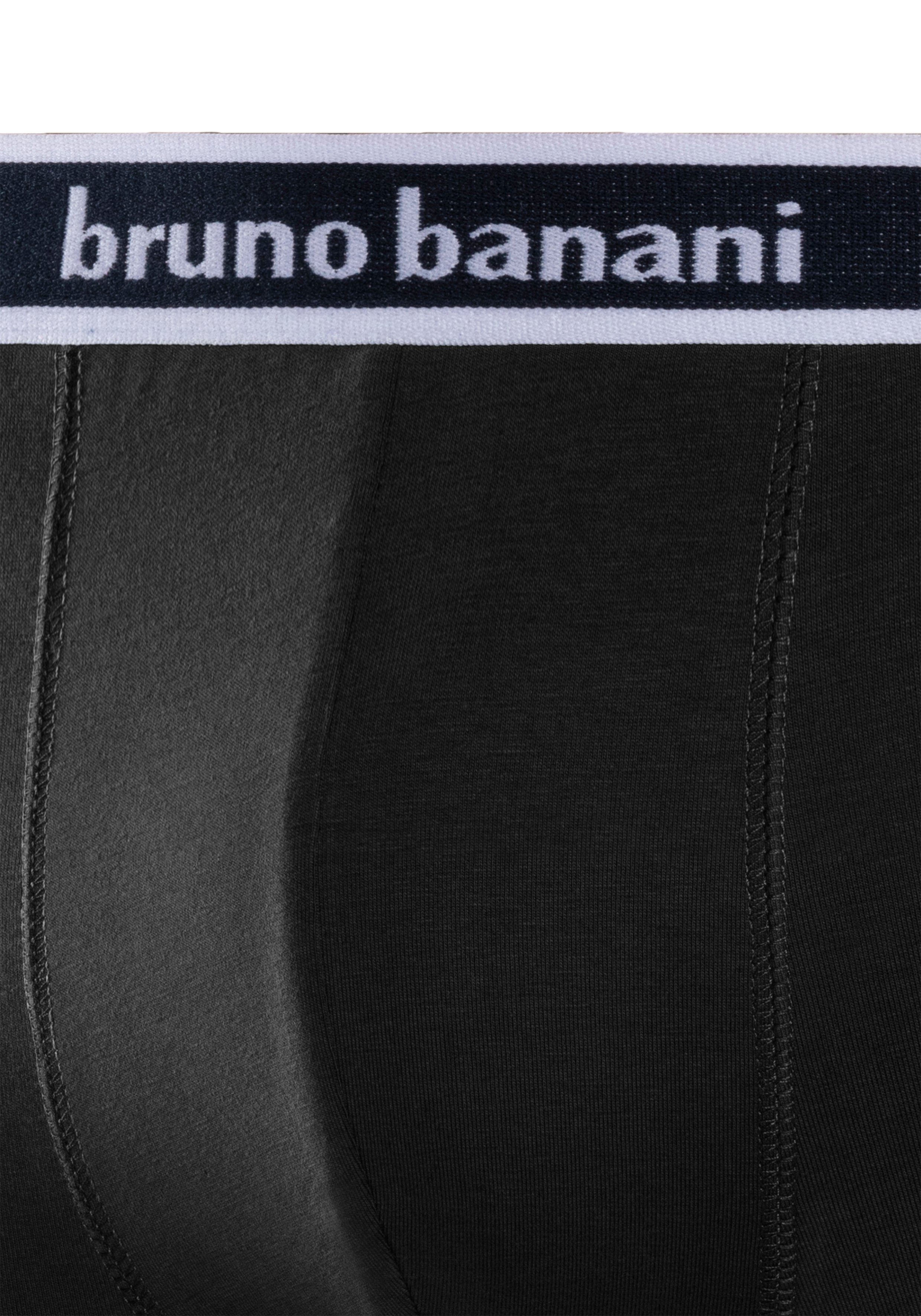 4-St) schwarz Boxer Banani (Packung, Bruno