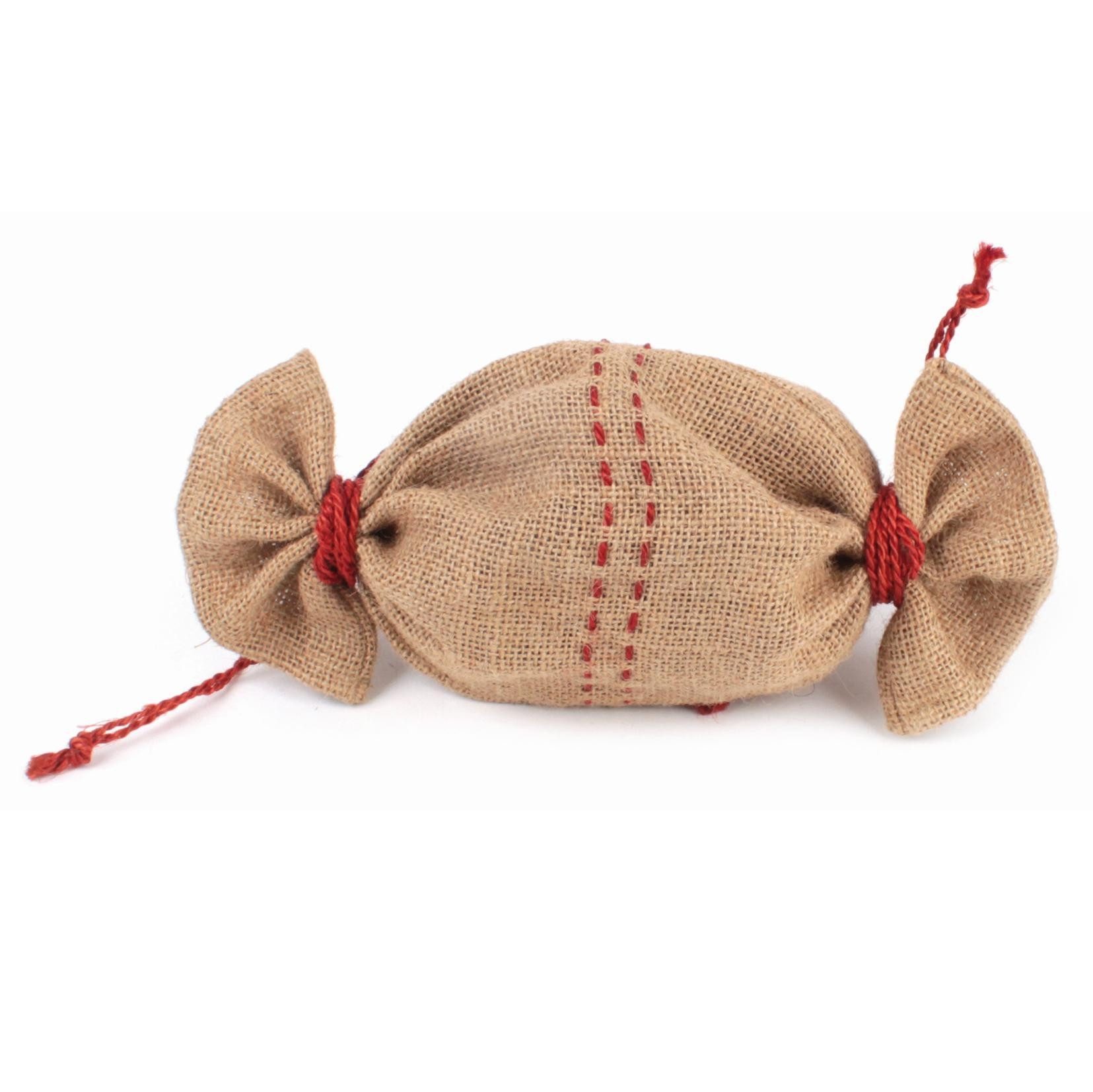 El Puente Jutesäckchen Jute-Sack mit zwei Zugbändern, Handmade, Handmade