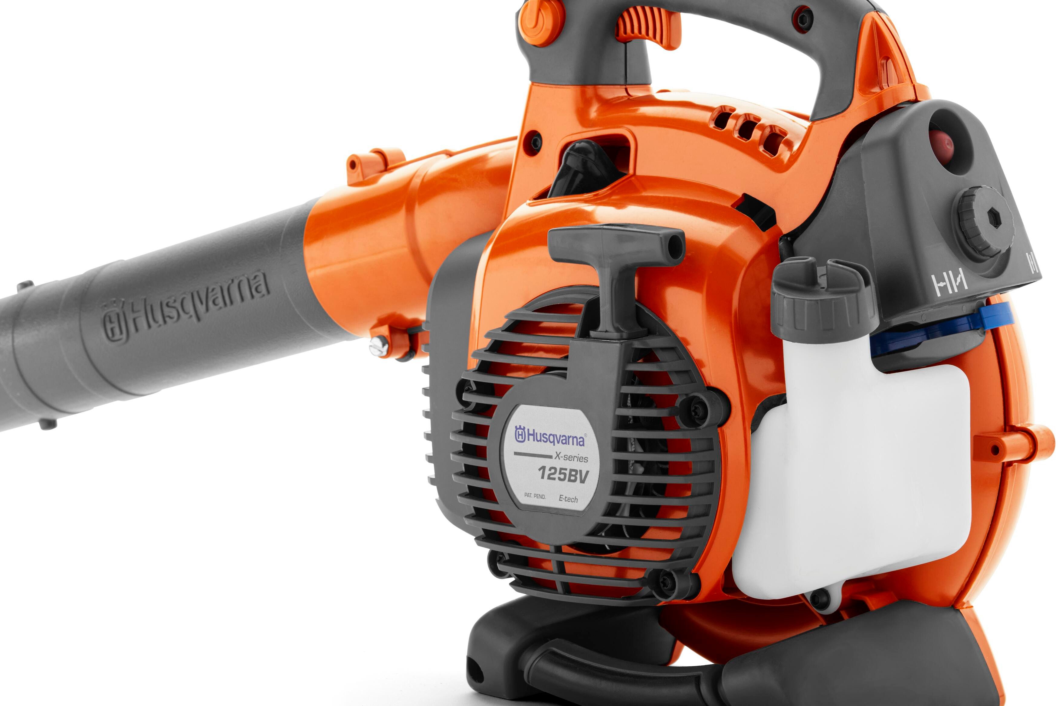 Husqvarna Benzin-Laubbläser 125BVX, 28 ccm Zweitakt-Motor, 14 N Blaskraft, variables Rohr, Smart Start®