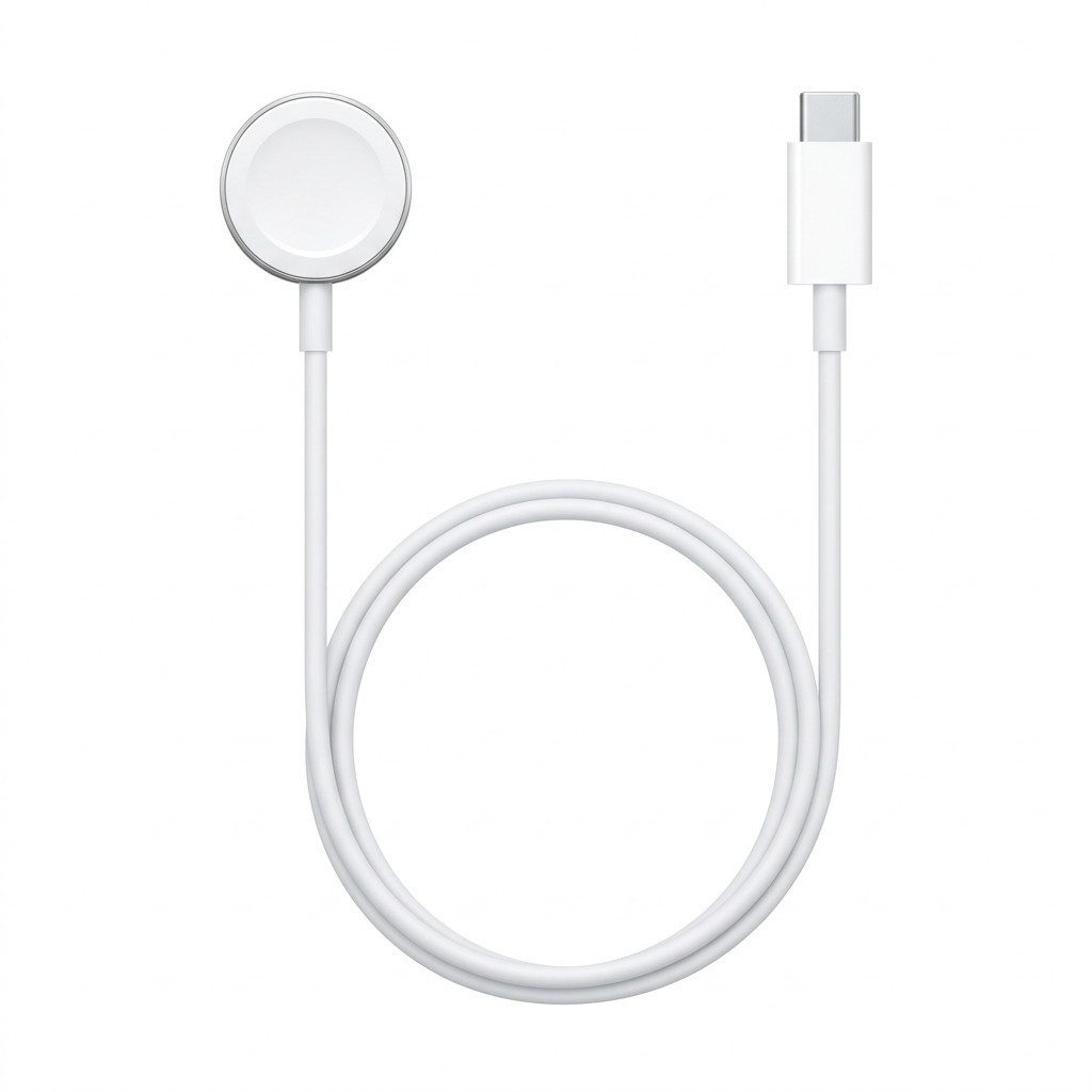 Futurea USB-C Ladekabel magnetisch für Apple Watch Series 11/10/9/8/7 USB-Ladegerät (2000 mA, 1-tlg., mit Überspannungsschutz, 100cm, schnellladend, magnetisch, – Bild 3 von 5