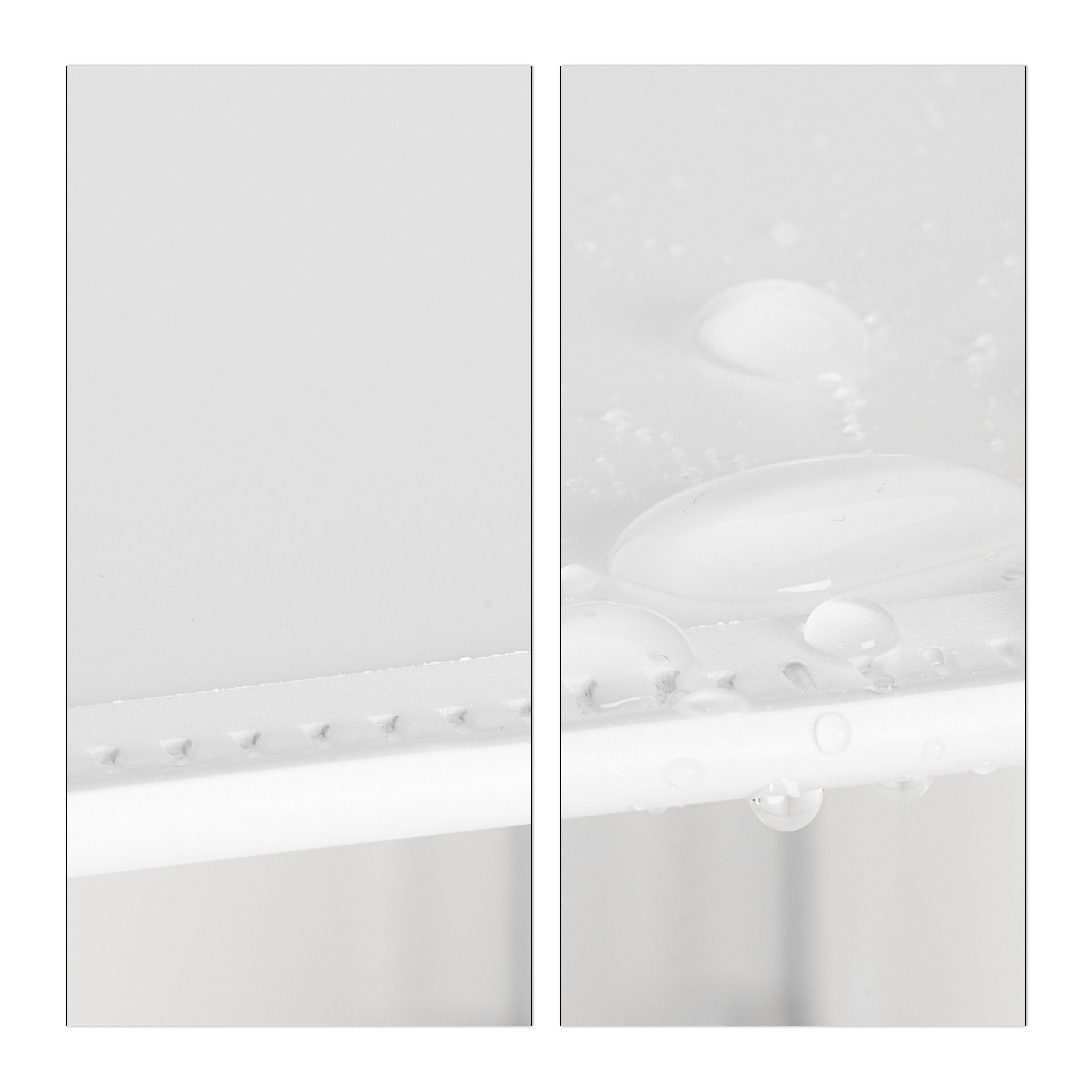 relaxdays Schuhregal Schuhregal Kunststoff mit Silber Fächern, weiß Weiß | Weiß Transparent 12