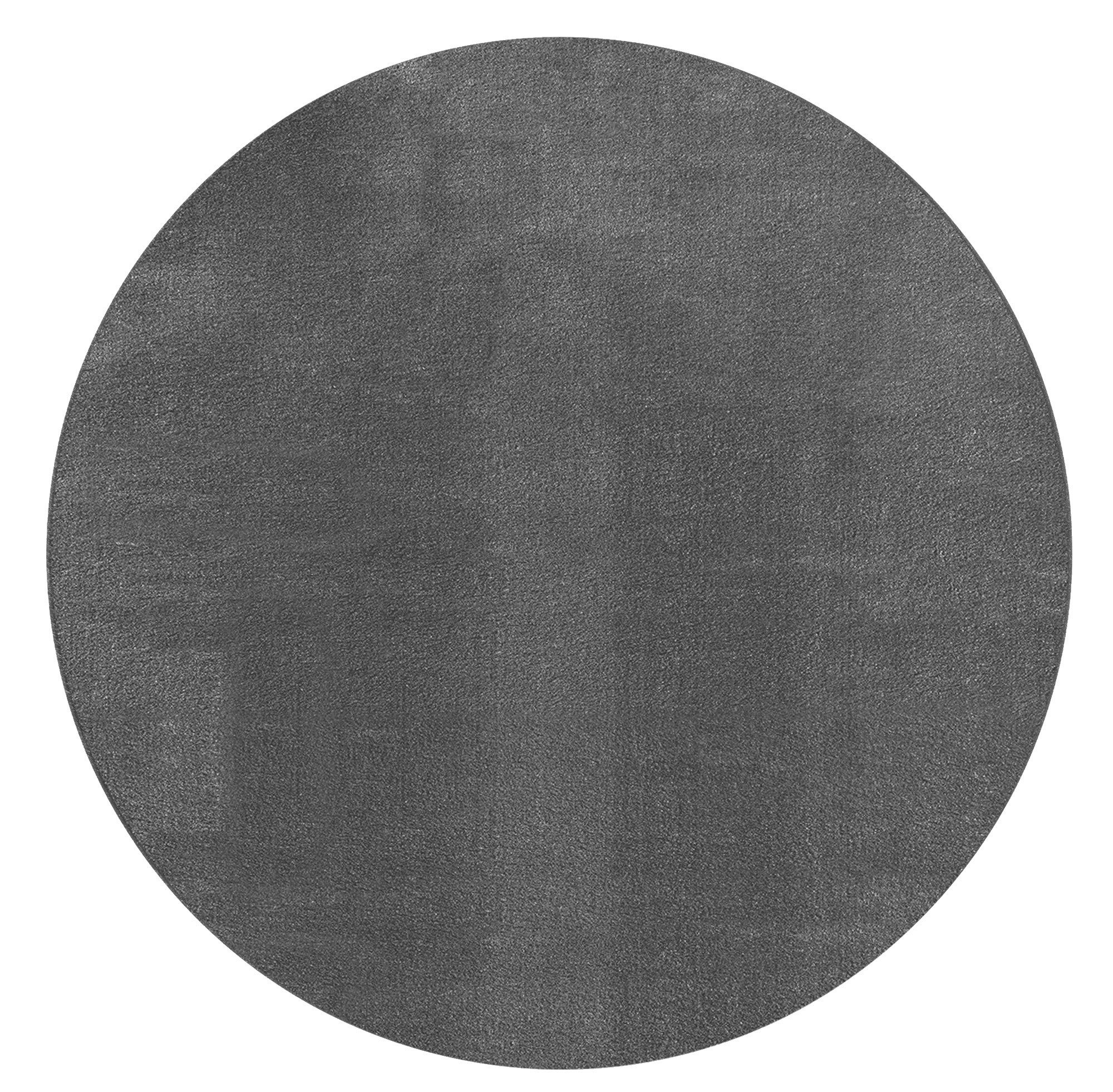 the carpet Teppich Relax round, rund, Höhe: 16 mm, waschbarer Wohnzimmer Te günstig online kaufen
