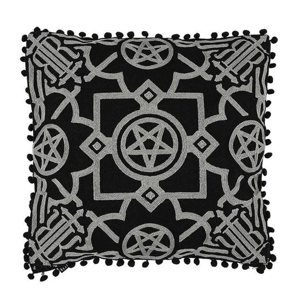 Restyle Dekokissen Gothic Dekokissen blair black 45x45 von Restyle