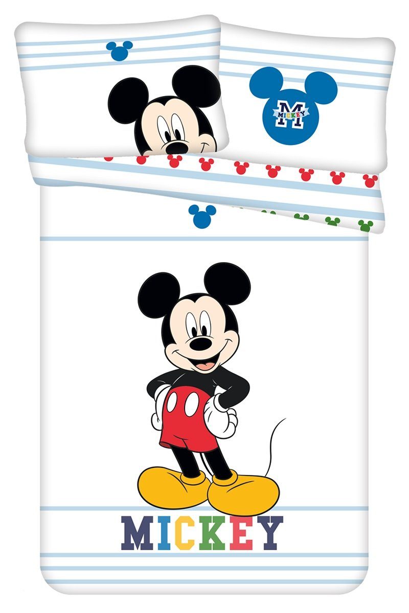Jerry Fabrics Kinderbettwäsche Micky Mouse, Renforcé, günstig online kaufen
