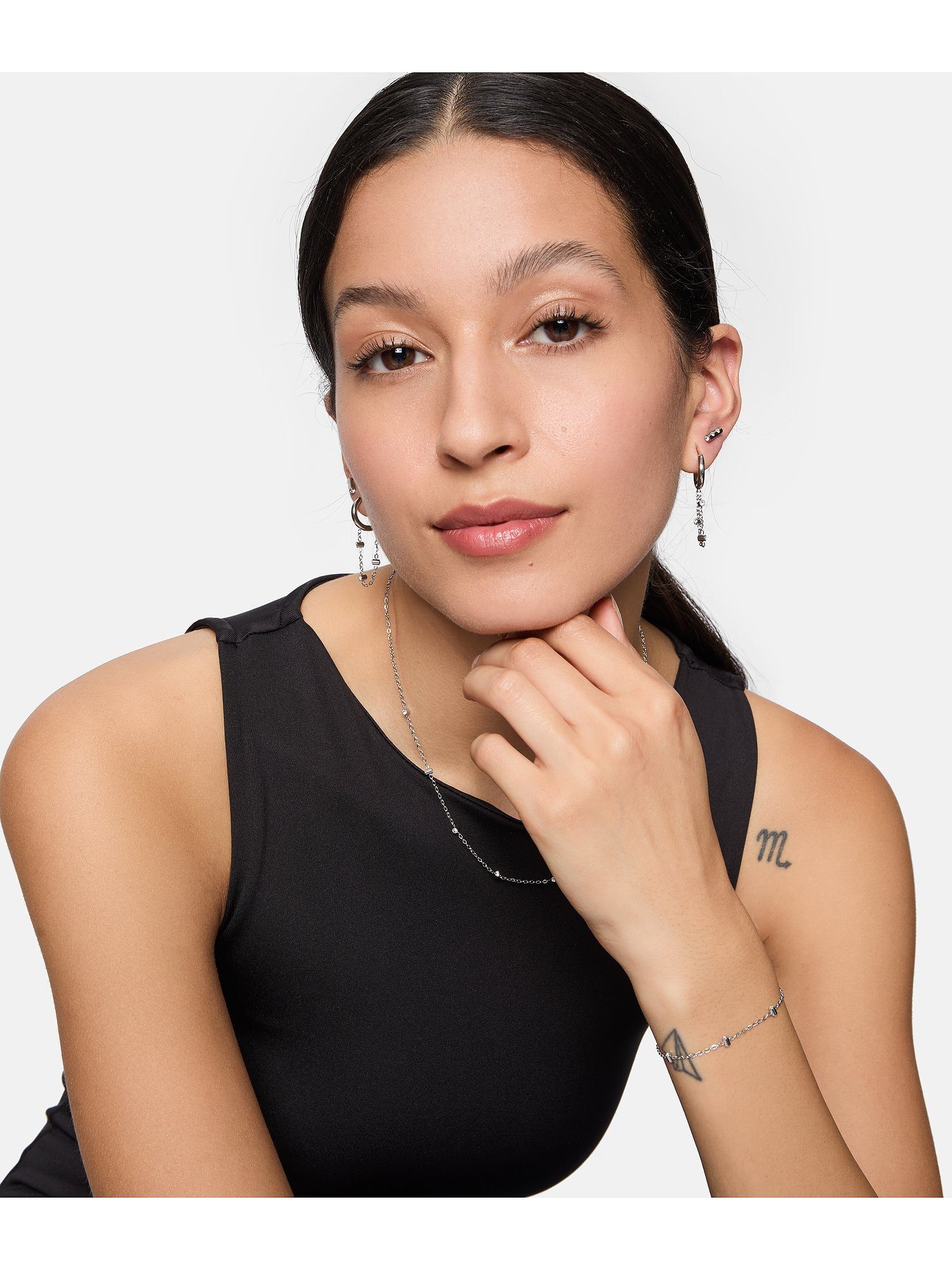 Tamaris Paar Creolen Tamaris Damen-Creolen Edelstahl günstig online kaufen