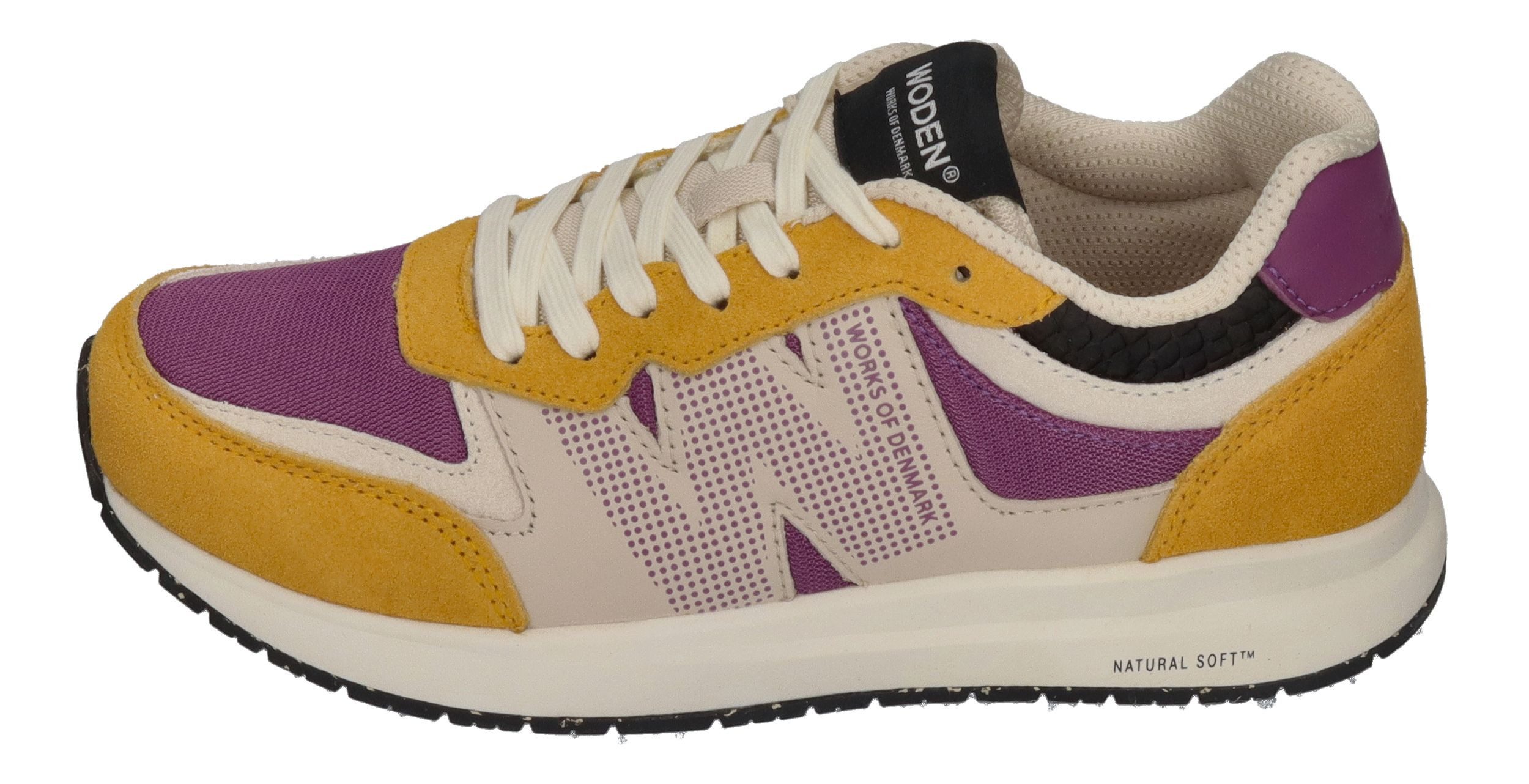 WODEN RIGMOR WL593 Sneaker Old Gold Amethyst
