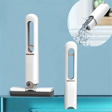 Gontence Wischmopp 1 Satz multifunktionaler tragbarer Mini-Mopp für Badezimmer usw, Keine Erhöhung der Wasseraufnahmefähigkeit
