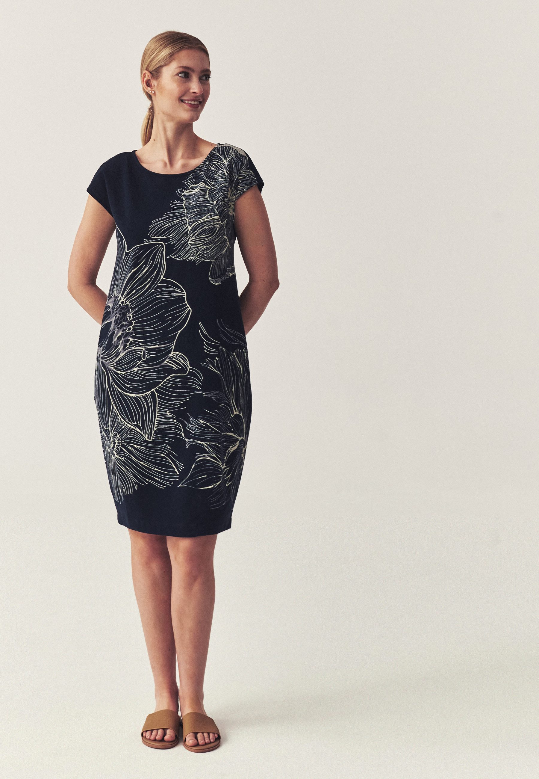TATUUM Jerseykleid Musterkotonkleid - Kokina