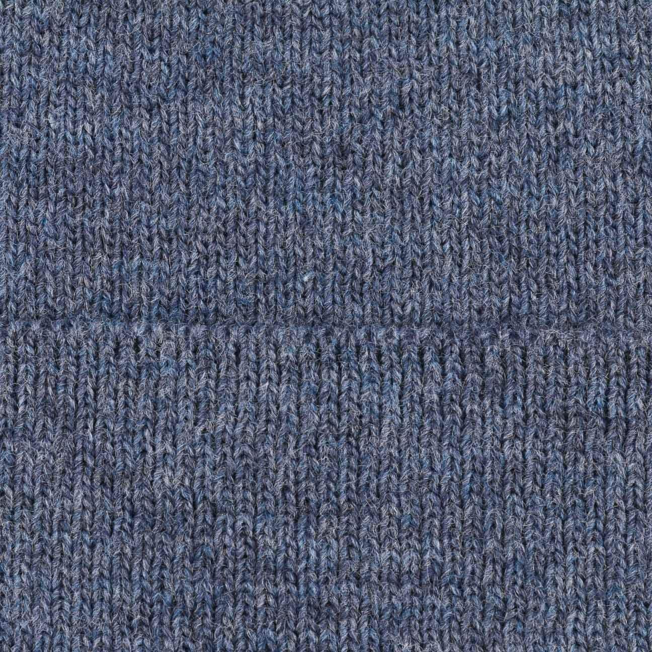 (1-St) in Made Wollmütze Umschlag, Beanie Atlantis mit hellblau Italy