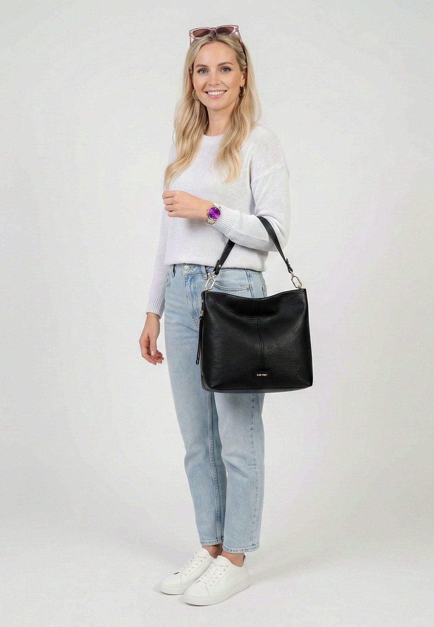 SURI FREY Beuteltasche SFY Gray
