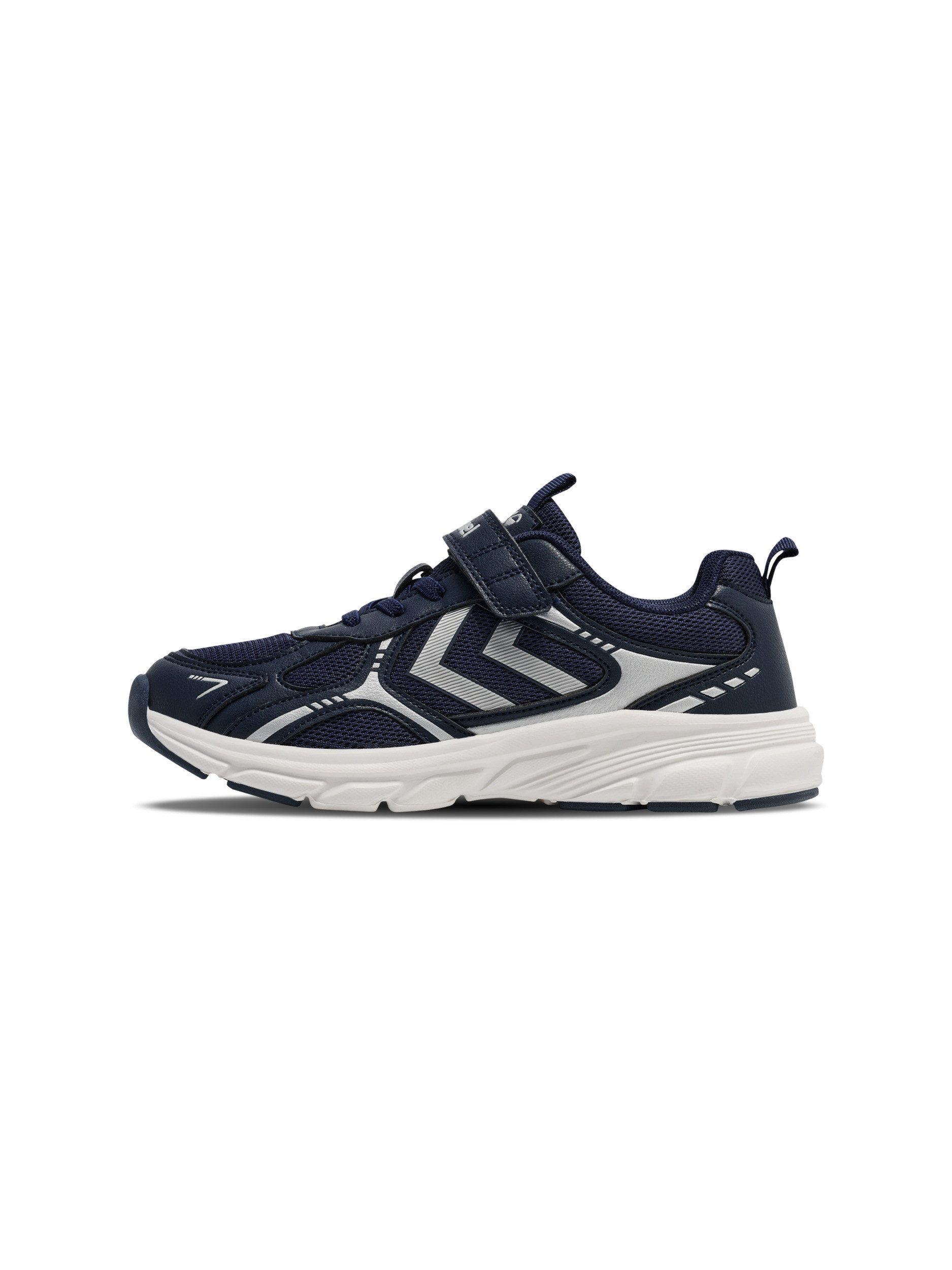 hummel EFFORT ONE VC JR Sneaker runde Schuhspitze, elastische Spitze, leichte EVA-Dämpfung
