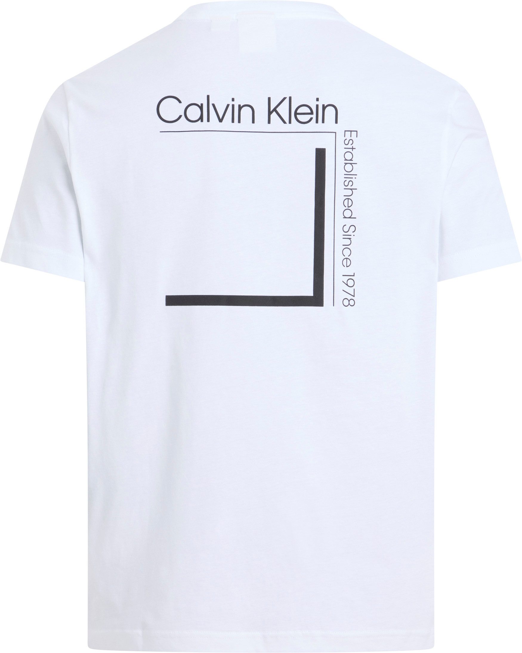 Calvin Klein T-Shirt CP-LINEAR BOX LOGO T-SHIRT in Unifarbe