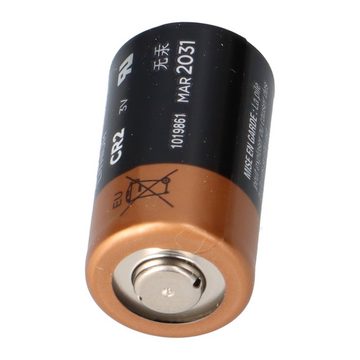 Duracell 8x Duracell Photobatterie CR2 Ultra Lithium 3V 850mAh (4x 2er Blister) Fotobatterie, (3 V)