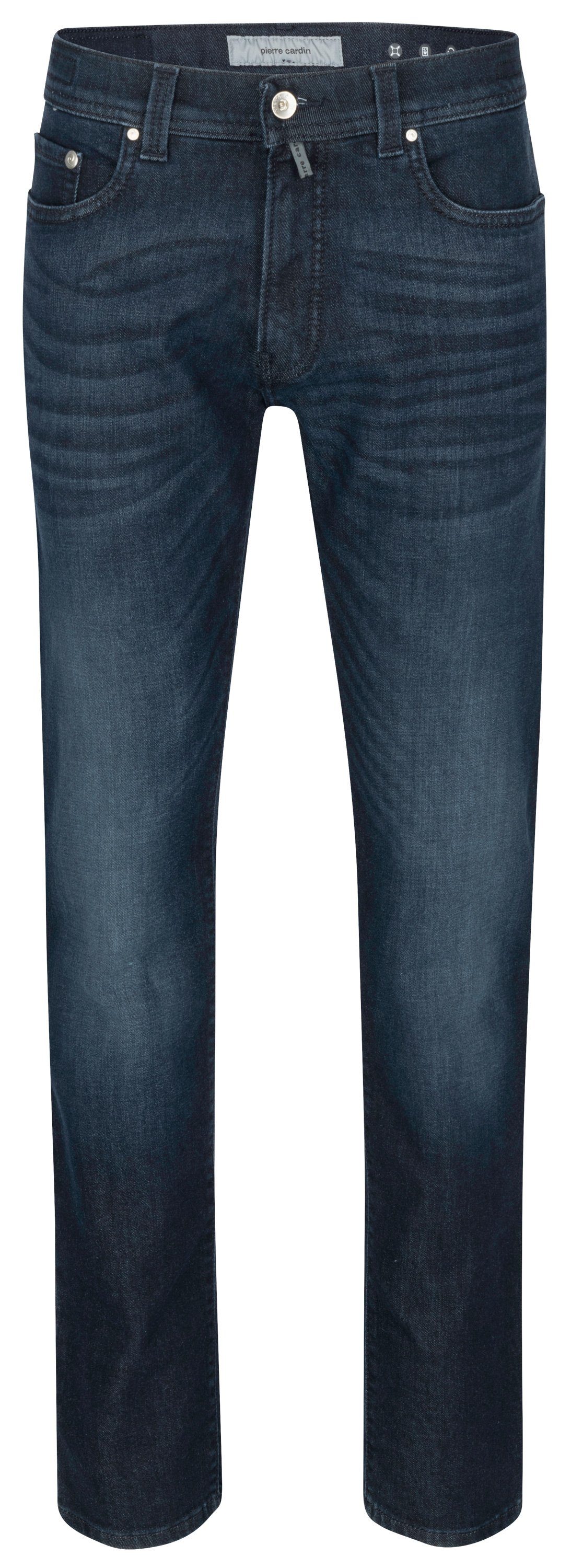 Pierre Cardin PIERRE dark 38510 CARDIN buffies blue used - 8105.6814 TAPERED 5-Pocket-Jeans LYON