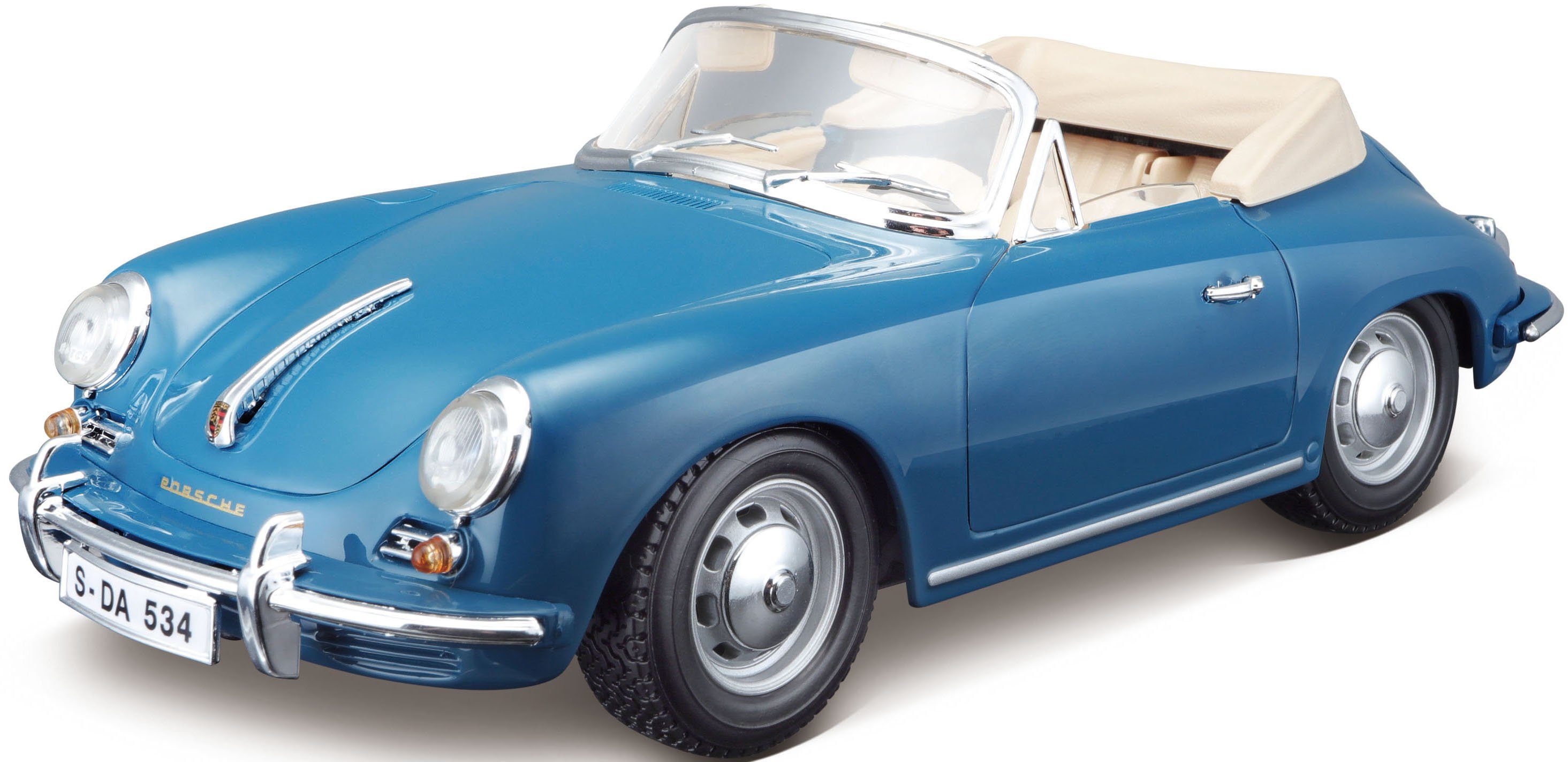 Image of Bburago Sammlerauto »Porsche 356B Cabrio (1961)«, Maßstab 1:18