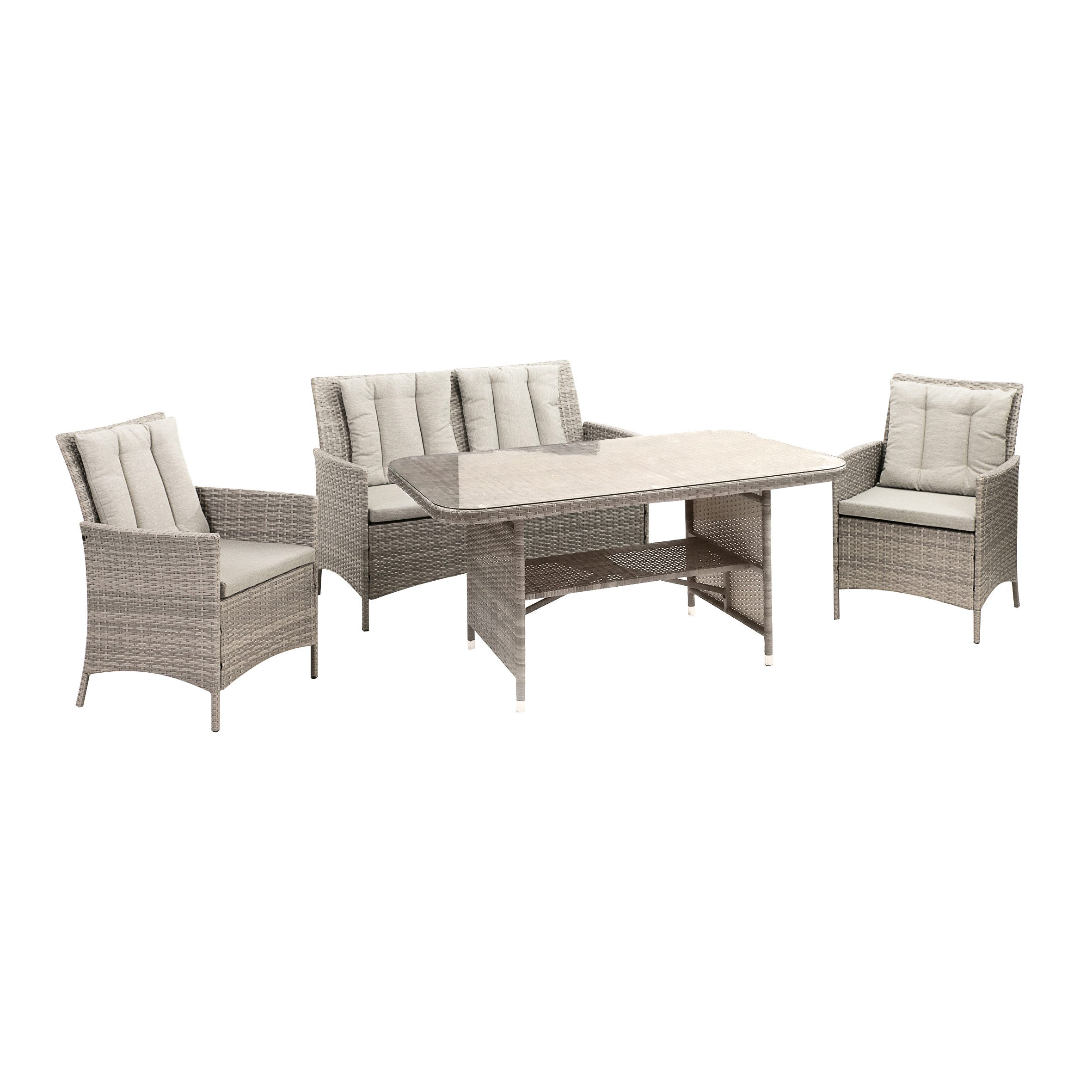 Greemotion Sitzgruppe Rattan Garten Outdoor [Wien] günstig online kaufen