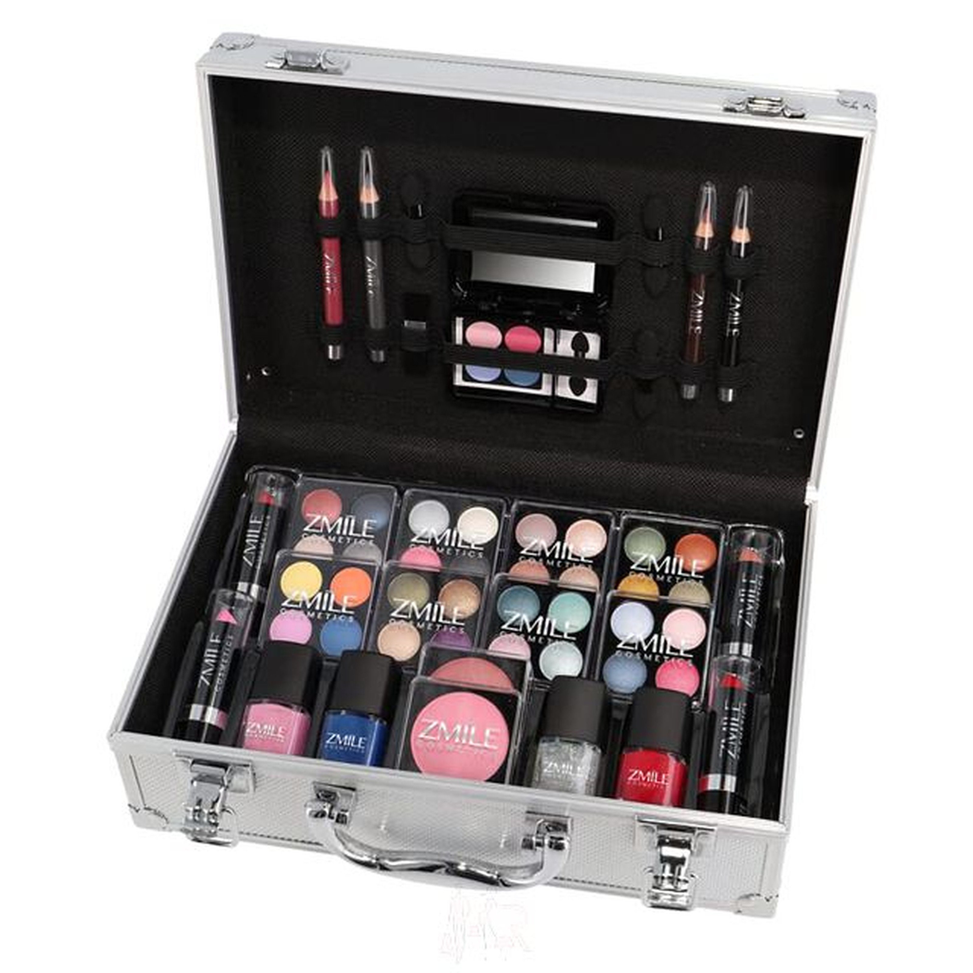 ZMILE COSMETICS Schmink-Kassette Schminkkoffer "Everybody`s Darling" m Alu- günstig online kaufen